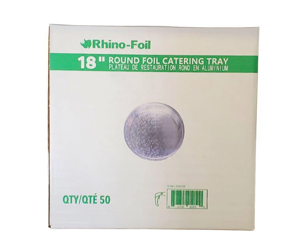 Rhino-Foil - 18" Round Catering Tray - AR205R - Image 5