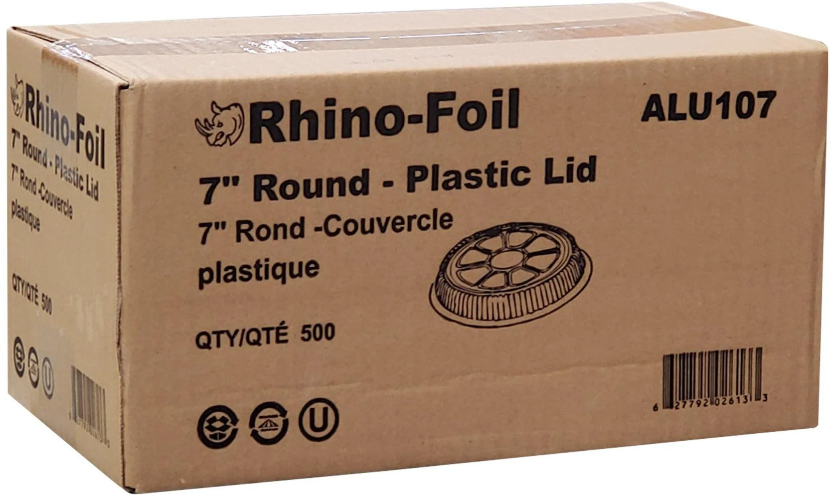 Rhino-Foil - 7" Round - Plastic Dome Lid - AR112 - Image 2