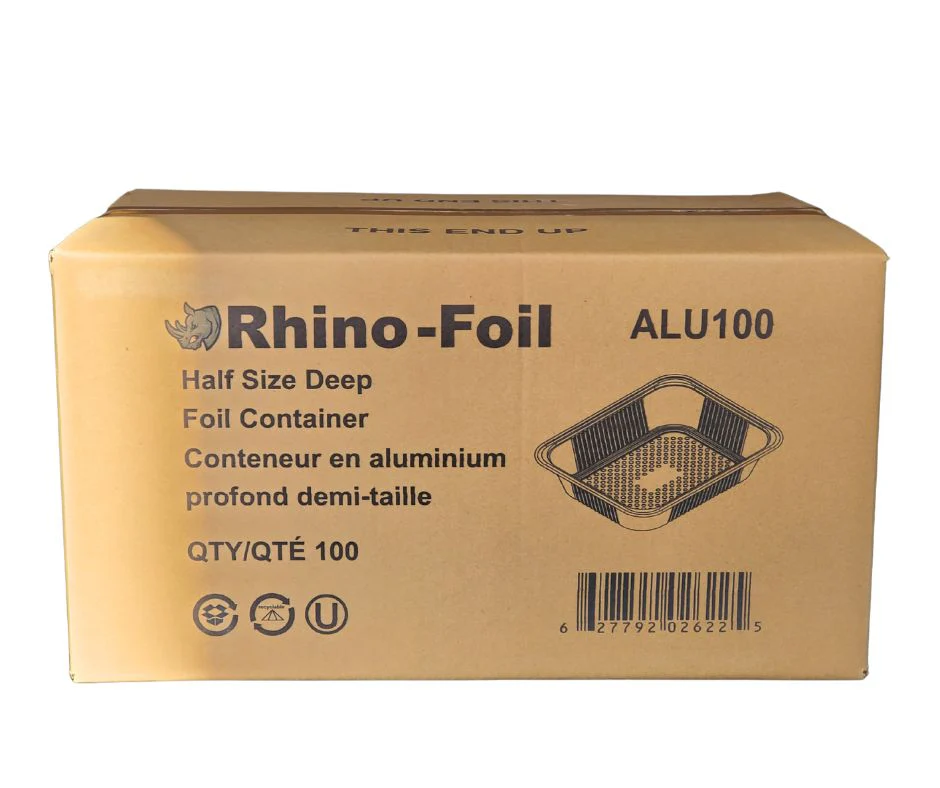 Rhino-Foil - Half Size Deep - Aluminium Steam Pan - Heavy - Image 4