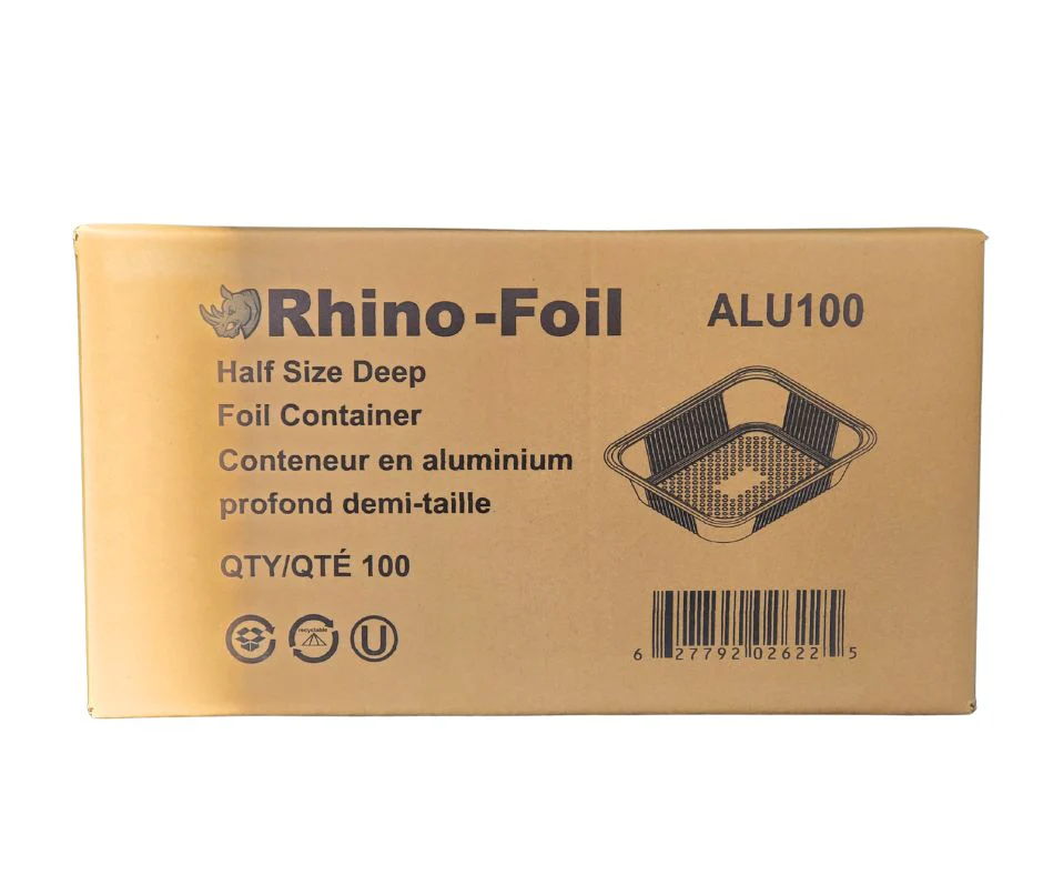 Rhino-Foil - Half Size Deep - Aluminium Steam Pan - Heavy - Image 7