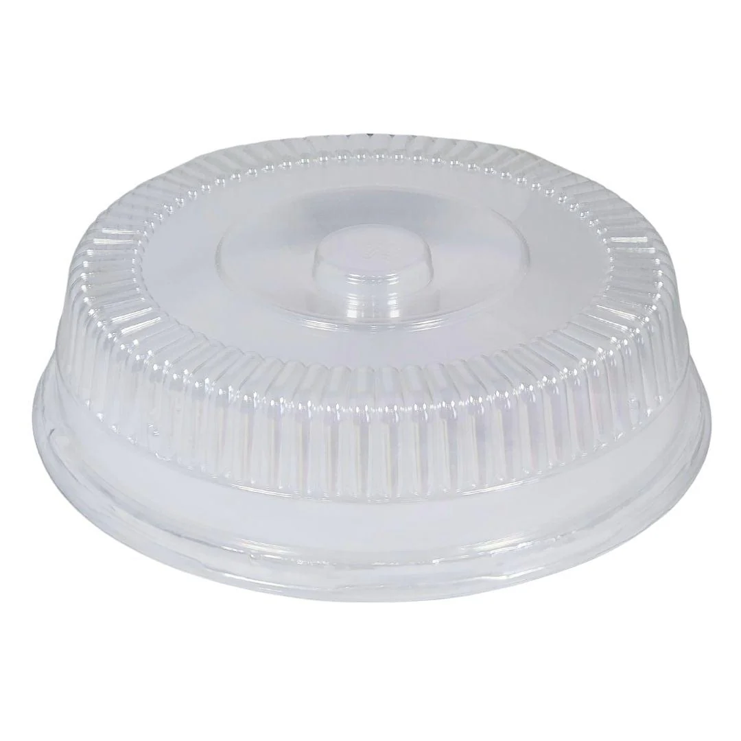 CLR - Rhino-Foil - Lids for 12" Round Catering Tray - Plastic - 1012DL