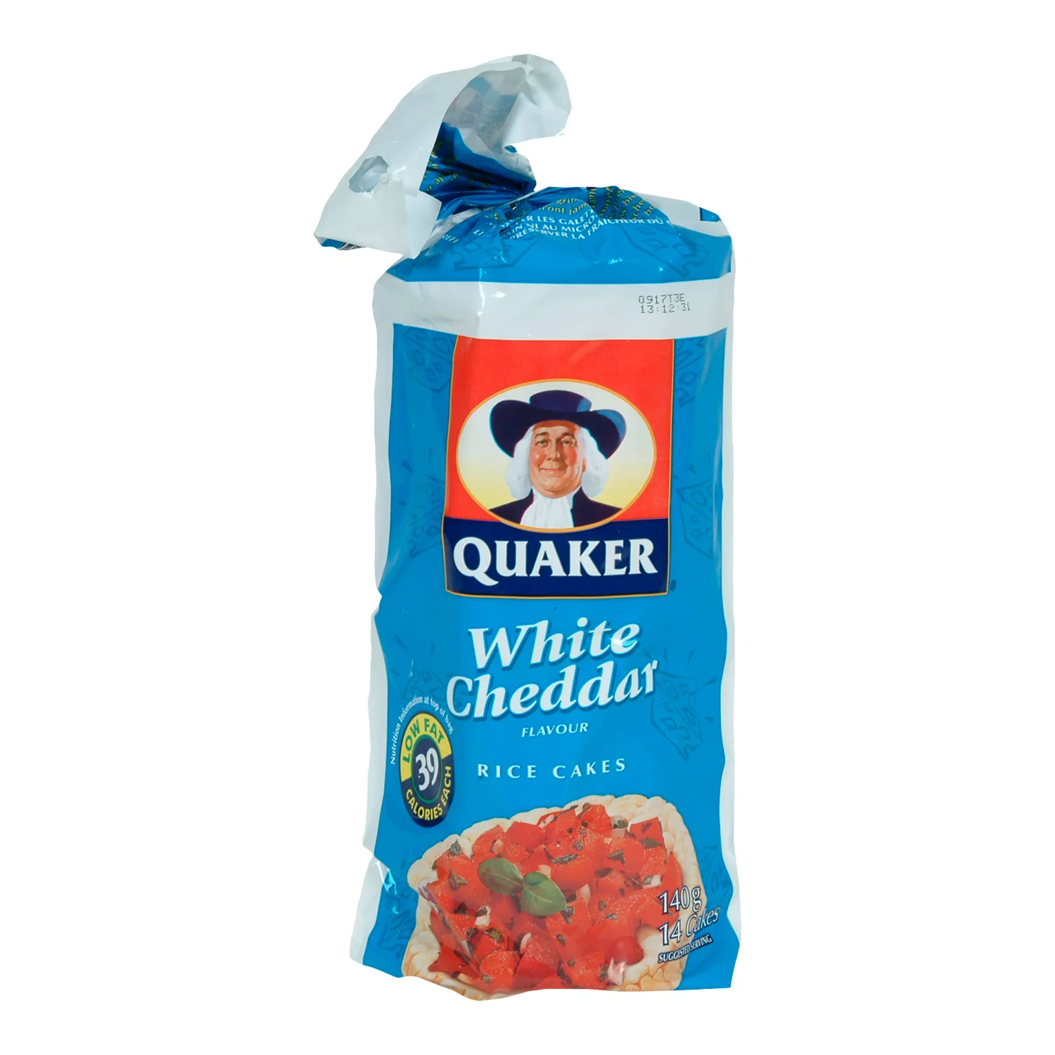 Rice Cake Cheddar - 12 x 140 g - Quaker - Restaurant and Foodservice Ingredients - Canadian Distribution - Ships Free Within Canada on Orders Above CAD $199