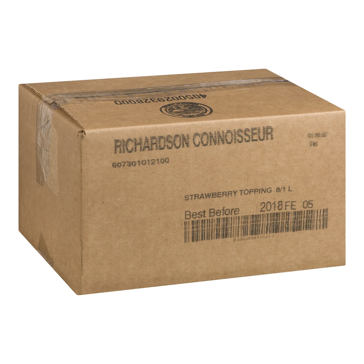Richardson Strawberry Topping (8 x 1 L Bag) - Ships Free Within Canada on Orders Above CAD $199 - Image 2