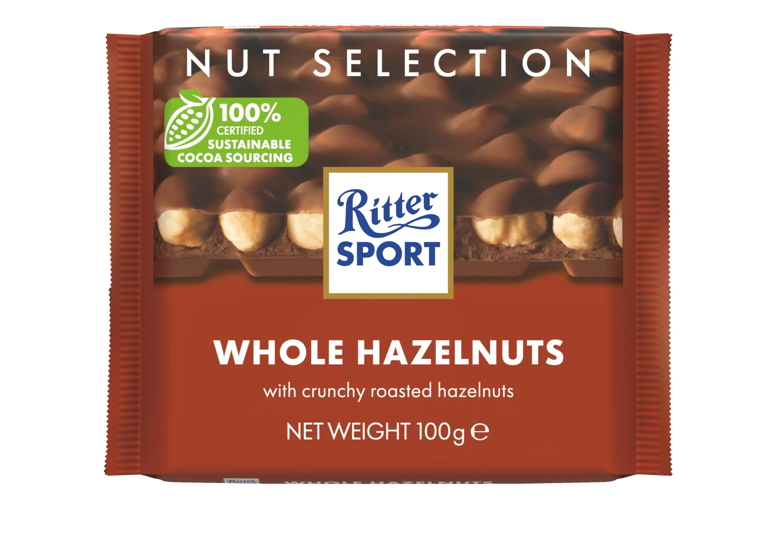 Ritter Sport Milk Chocolate with Whole Hazelnuts 100g (Pack of 10) - Canadian Distribution - Ships Free Within Canada on Orders Above CAD $199 - Image 4