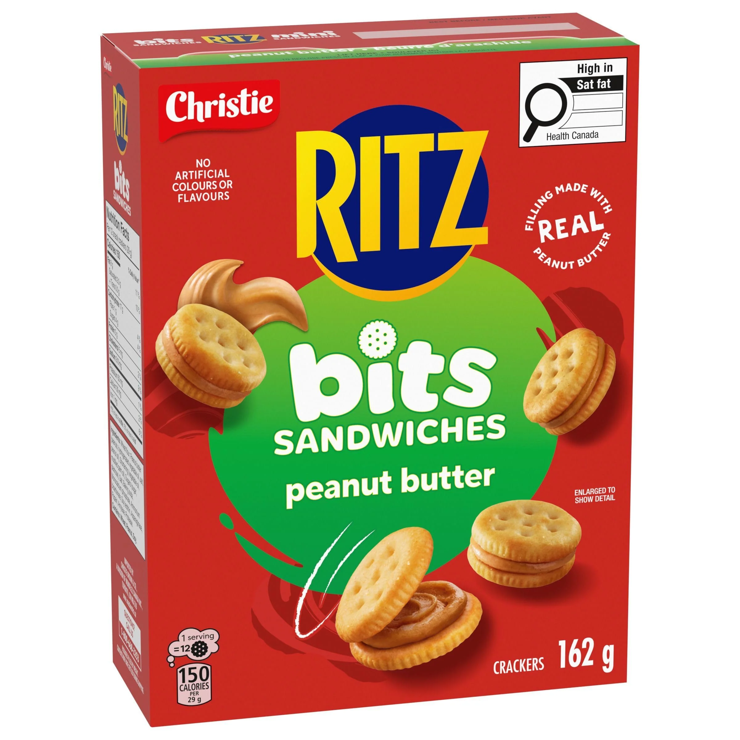 Ritz Bits Peanut Butter Sandwich Crackers, 2 x 162g - Canadian Distribution - Ships Free Within Canada on Orders Above CAD $199 - Image 5