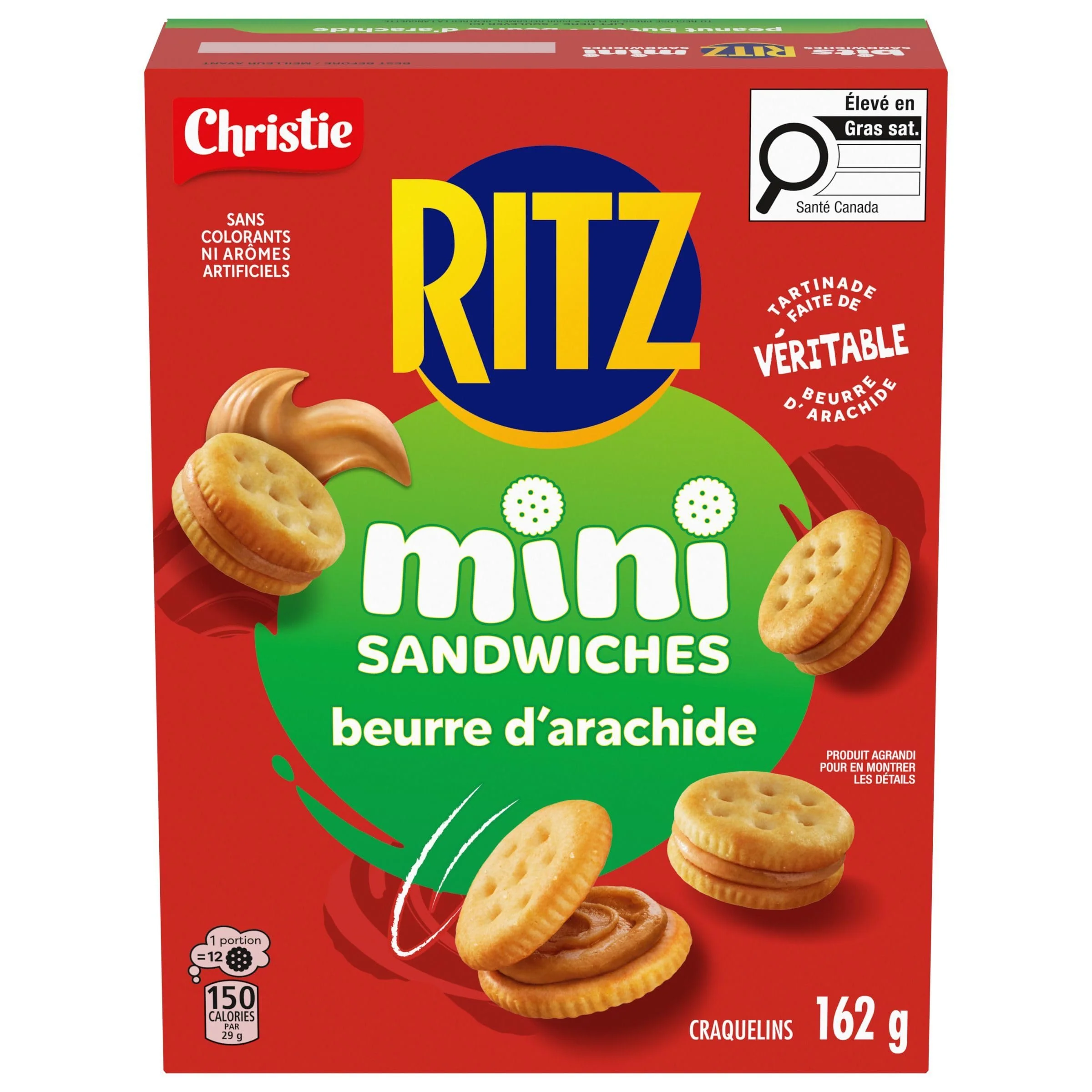 Ritz Bits Peanut Butter Sandwich Crackers, 2 x 162g - Canadian Distribution - Ships Free Within Canada on Orders Above CAD $199 - Image 7