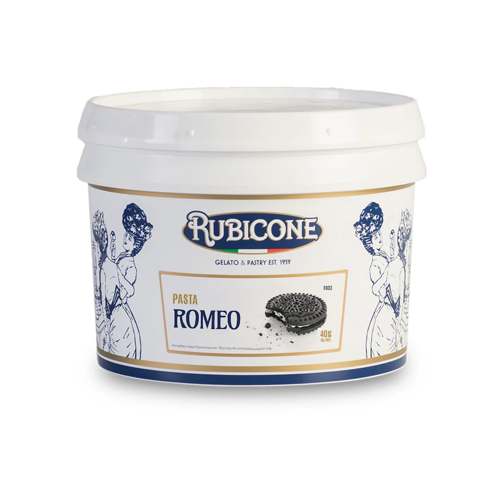 "PRE-ORDER" Romeo Paste - Classic Gelato Pastes - Case of 2 x 3 KG Buckets - Rubicone Canada - Ships Free Within Canada on Orders Above CAD $199