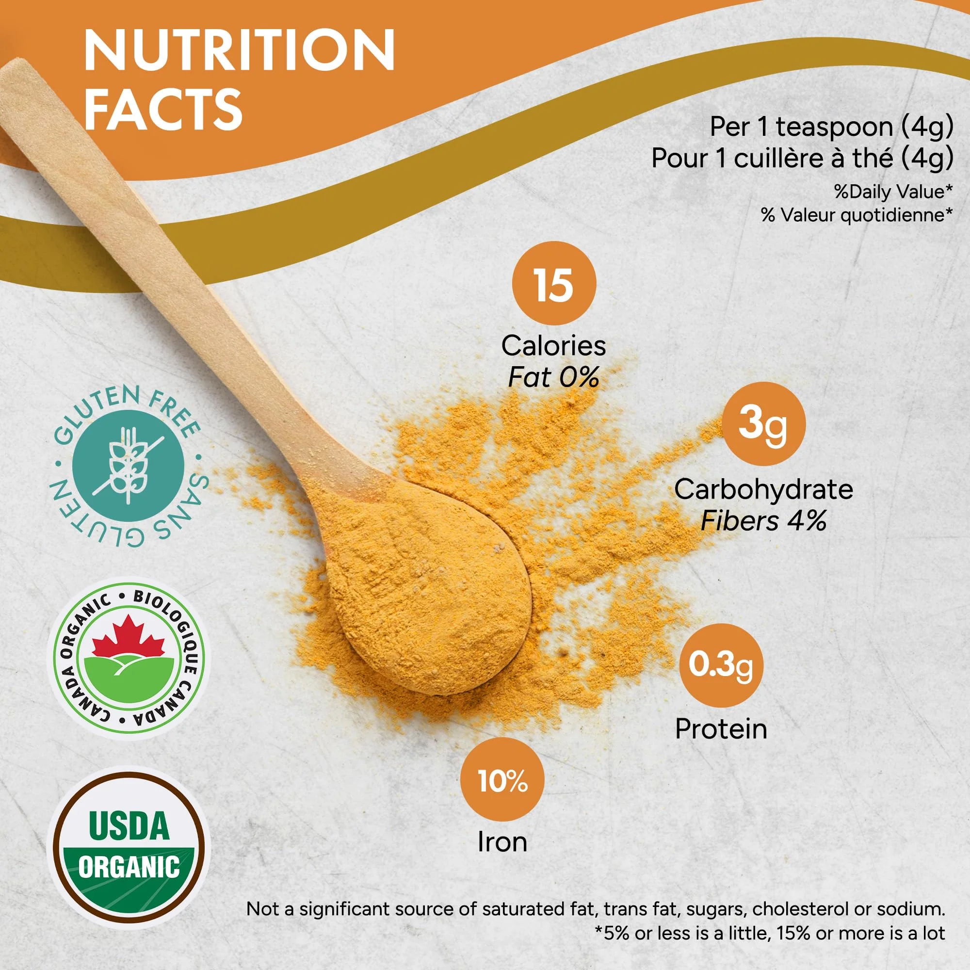 Rootalive - Organic Turmeric Powder - 454g - Ships Free Within Canada on Orders Above CAD $199 - Image 2