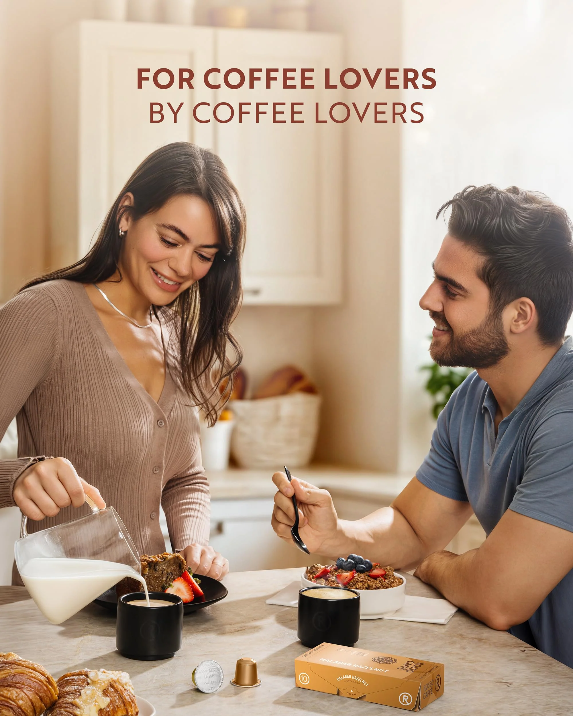 Rosso Caffè – Espresso Coffee Pods – Flavored Pack – 80 Pods - Canadian Distribution - Ships Free Within Canada on Orders Above CAD $199 - Image 5