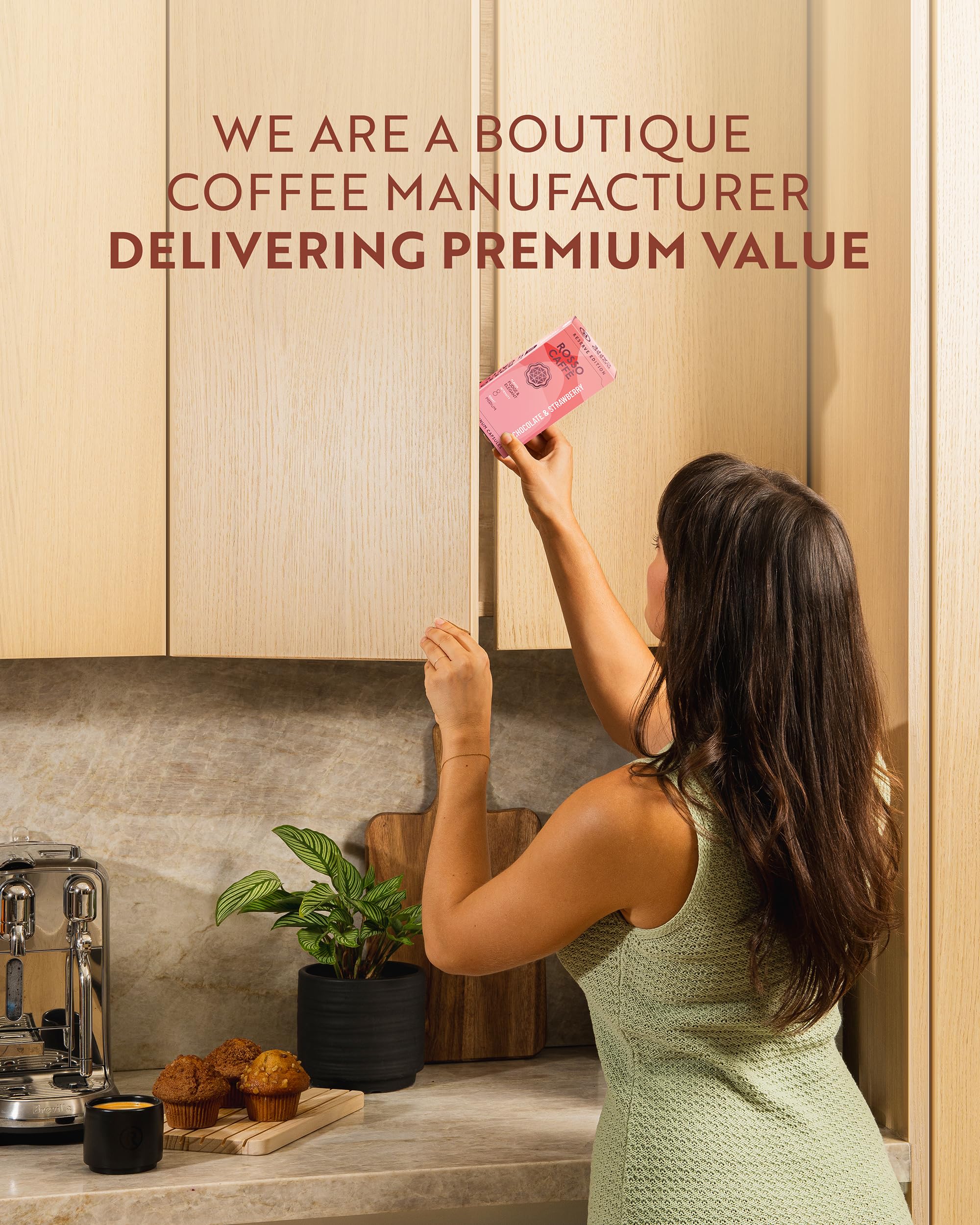 Rosso Caffè – Espresso Coffee Pods – Flavored Pack – 80 Pods - Canadian Distribution - Ships Free Within Canada on Orders Above CAD $199 - Image 6