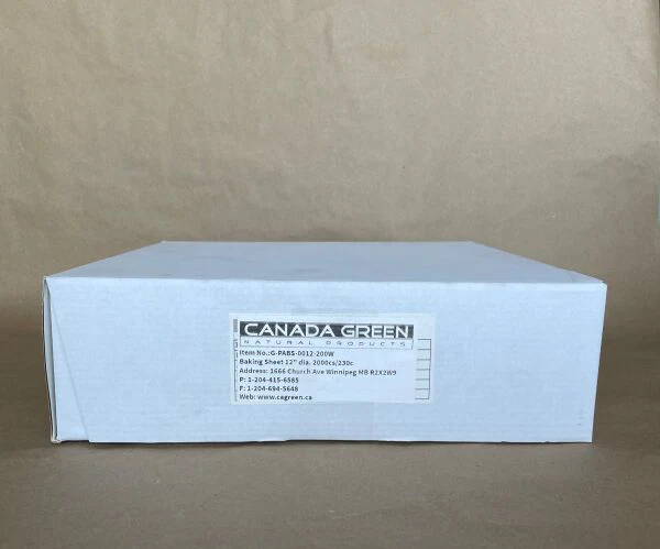 Round Baking Sheet 12" dia. 2000cs - Disposable Take Away Food Packaging - Canadian Distribution