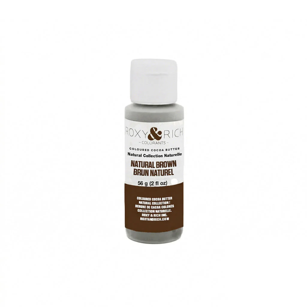 ROXY & RICH Natural Brown Coloured Cocoa Butter - Canadian Distribution - Ships Free Within Canada on Orders Above CAD $199 - Image 4