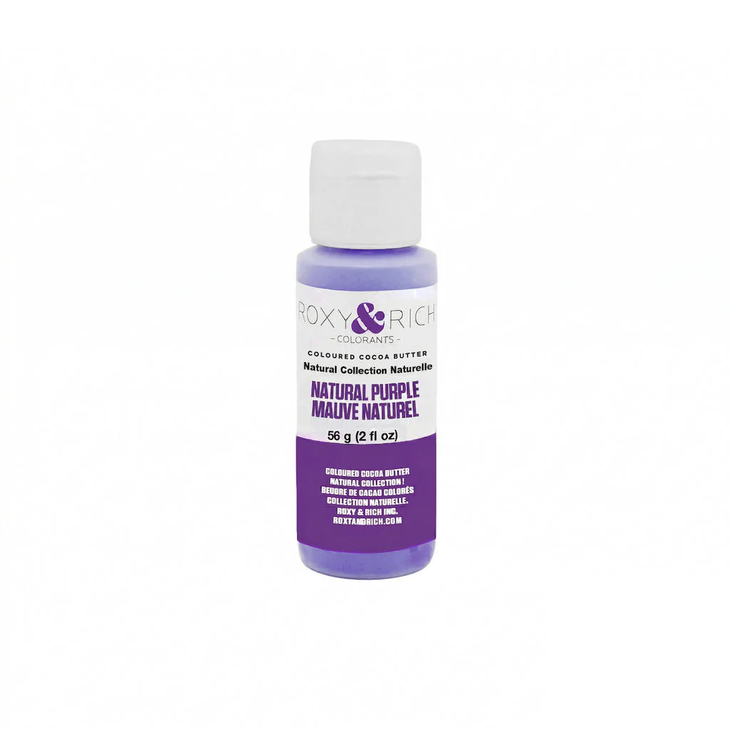 ROXY & RICH Natural Purple Coloured Cocoa Butter - Canadian Distribution - Ships Free Within Canada on Orders Above CAD $199 - Image 5