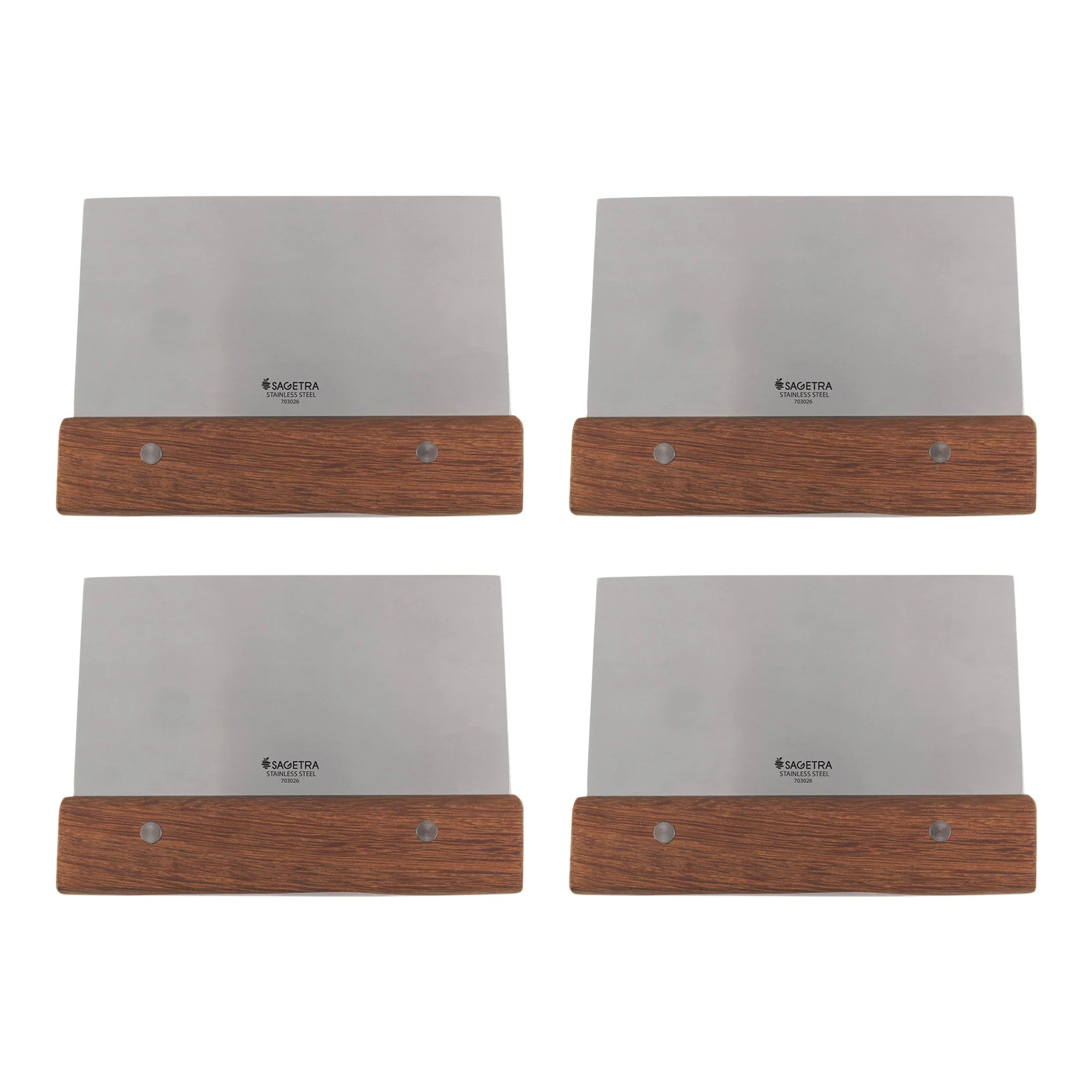 Sagetra Dough Scraper - 4 pack - Restaurant Equipment and Smallwares - Canadian Distribution