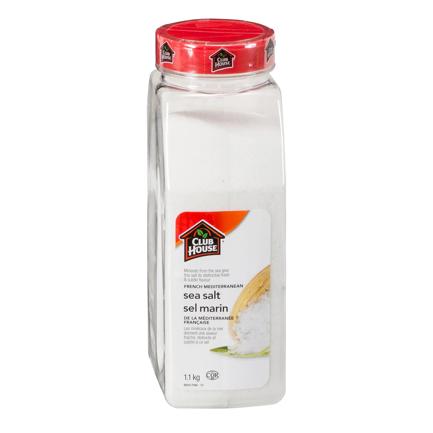 Salt Sea French Mediterranean Kosher - 12 x 1.1 kg (Case = 1 x 1.1 kg) - Clubhouse - Restaurant and Foodservice Ingredients - Canadian Distribution - Ships Free Within Canada on Orders Above CAD $199