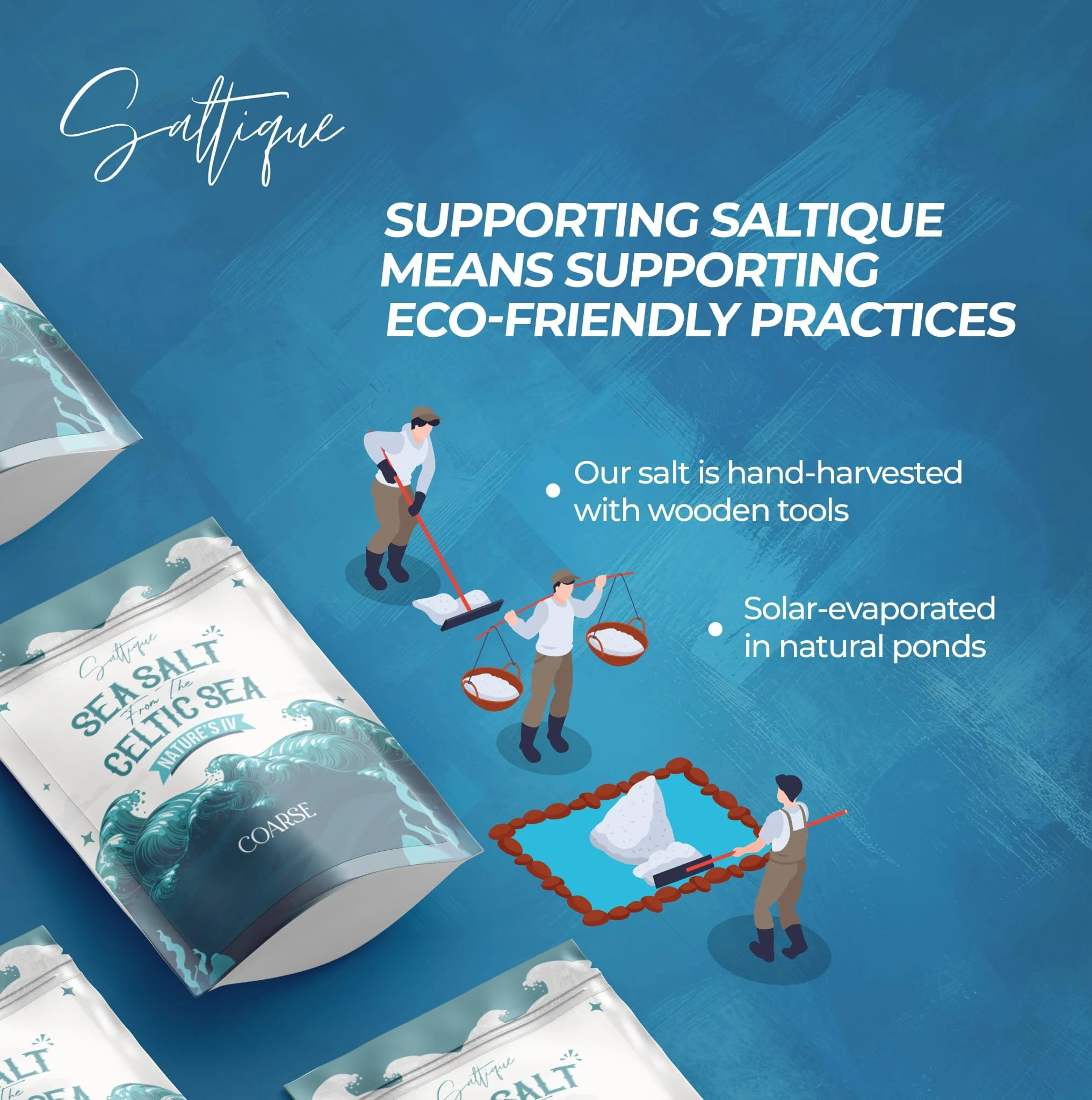 Saltique – French Sea Salt – Coarse – 5 lb - Canadian Distribution - Ships Free Within Canada on Orders Above CAD $199 - Image 2
