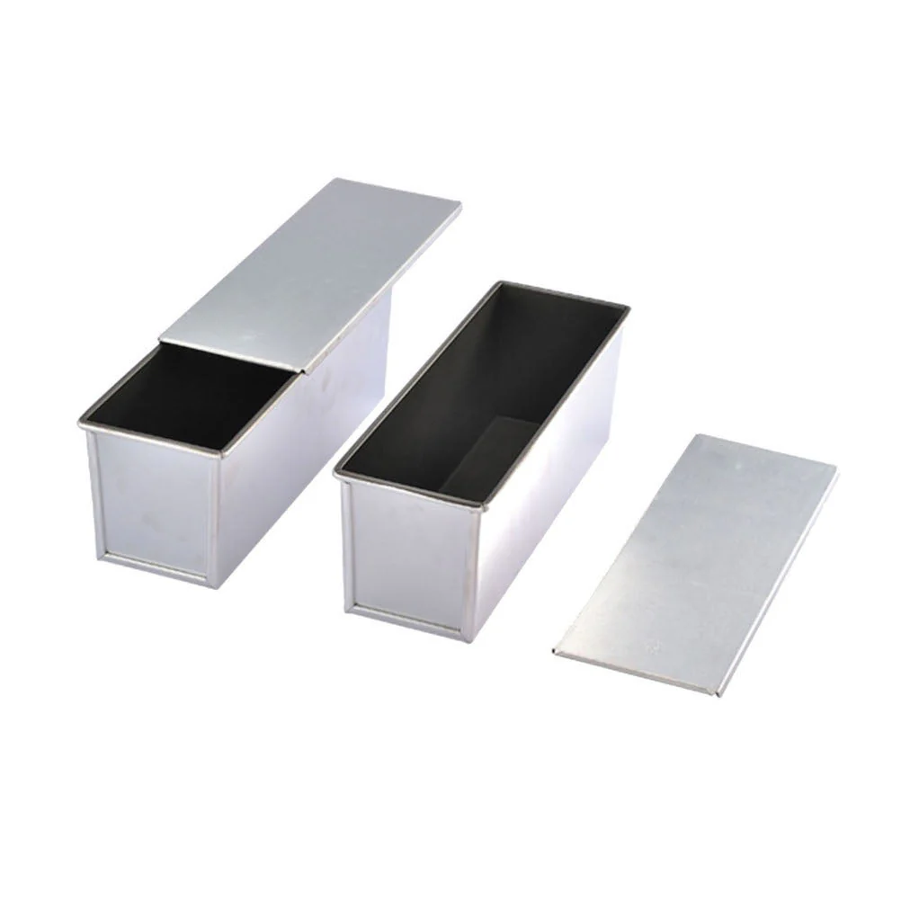 SANNENG Non-Stick Pullman Loaf Pan with Lid, 1200g - Canadian Distribution - Ships Free Within Canada on Orders Above CAD $199 - Image 3