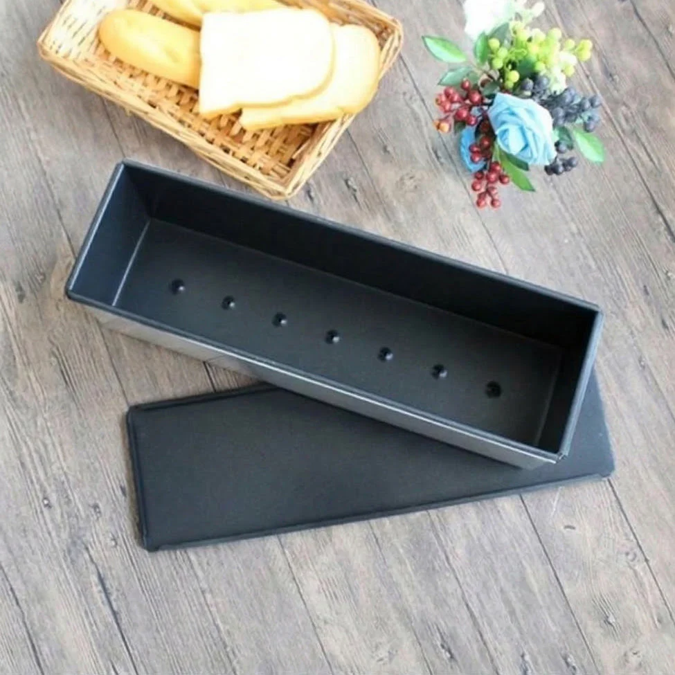 SANNENG Non-Stick Pullman Loaf Pan with Lid, 1200g - Canadian Distribution - Ships Free Within Canada on Orders Above CAD $199 - Image 4