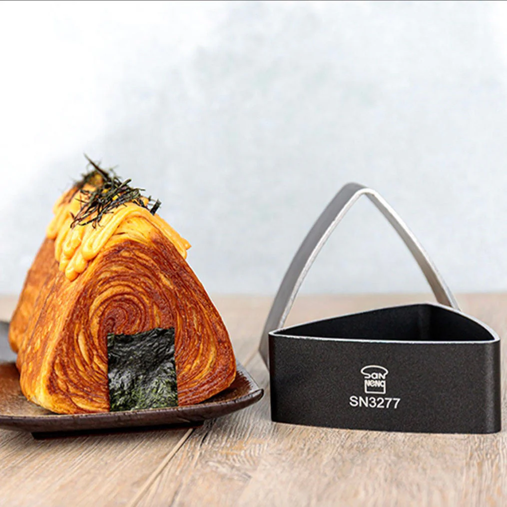 SANNENG Non-Stick Triangular Ring Mould, 100 × 93 × 40 mm - Canadian Distribution - Ships Free Within Canada on Orders Above CAD $199 - Image 4