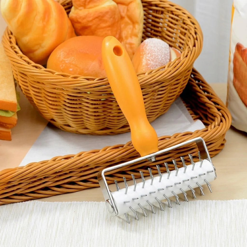 SANNENG Premium Stainless Steel Roller Dough Docker - Canadian Distribution - Ships Free Within Canada on Orders Above CAD $199 - Image 3