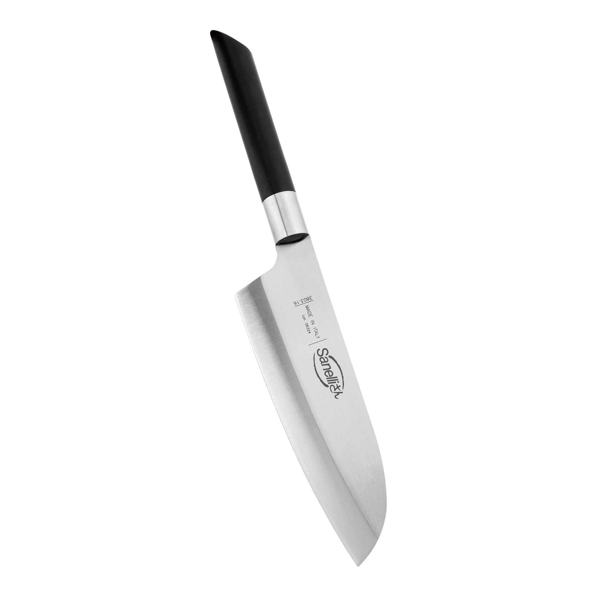 Santoku Knife - 16.5 cm (6.5 in) - Sanelli - Restaurant Equipment and Smallwares - Canadian Distribution