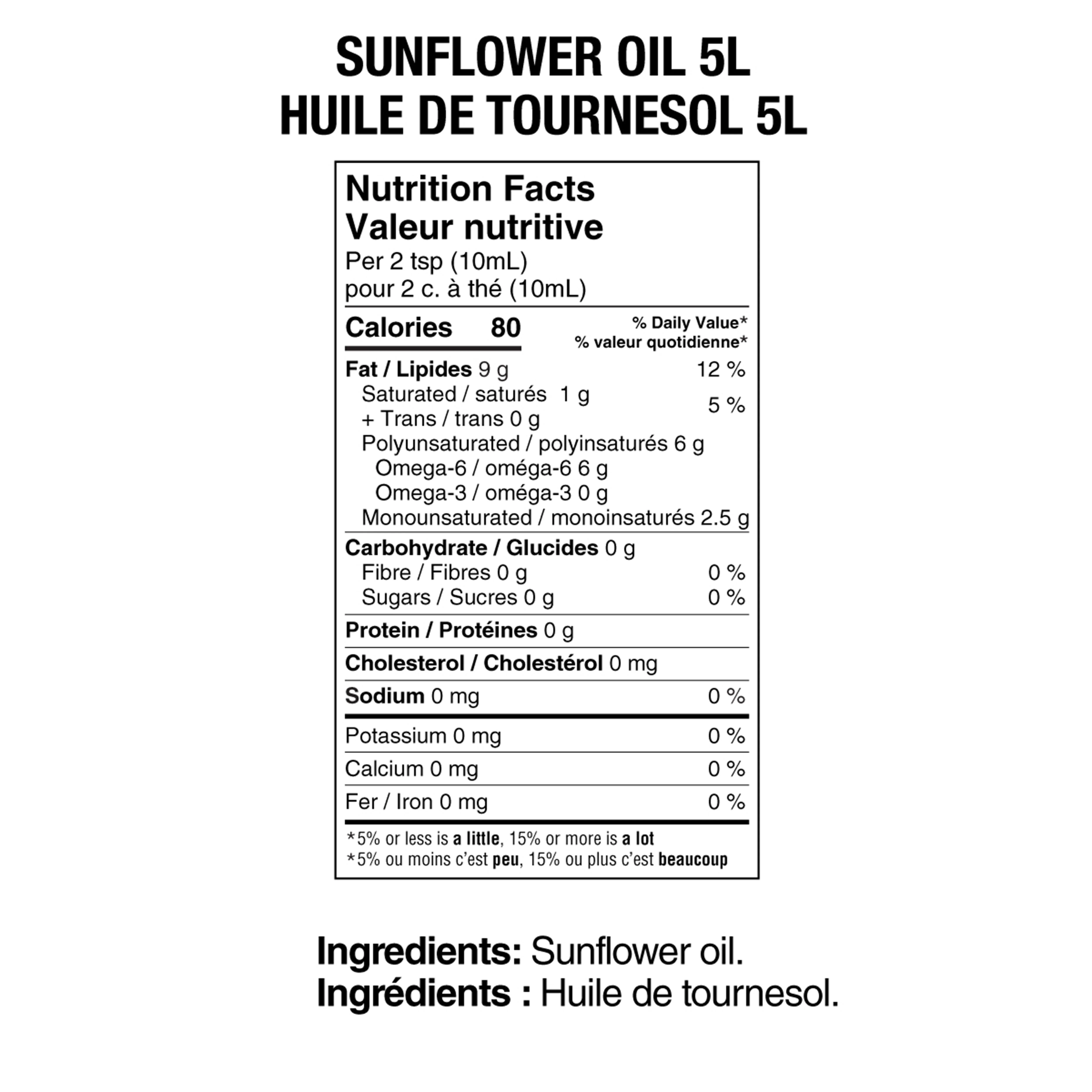 Saporito Sunflower Oil - 4 x 5 L - Grocery and Food Items - Canadian Distribution - Ships Free Within Canada on Orders Above CAD $199 - Image 3