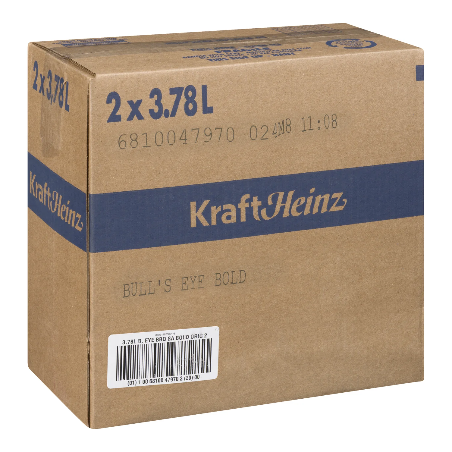 Sauce BBQ Bull's Eye - 2 x 3.78 L - Kraft - Restaurant and Foodservice Ingredients - Canadian Distribution - Ships Free Within Canada on Orders Above CAD $199 - Image 2