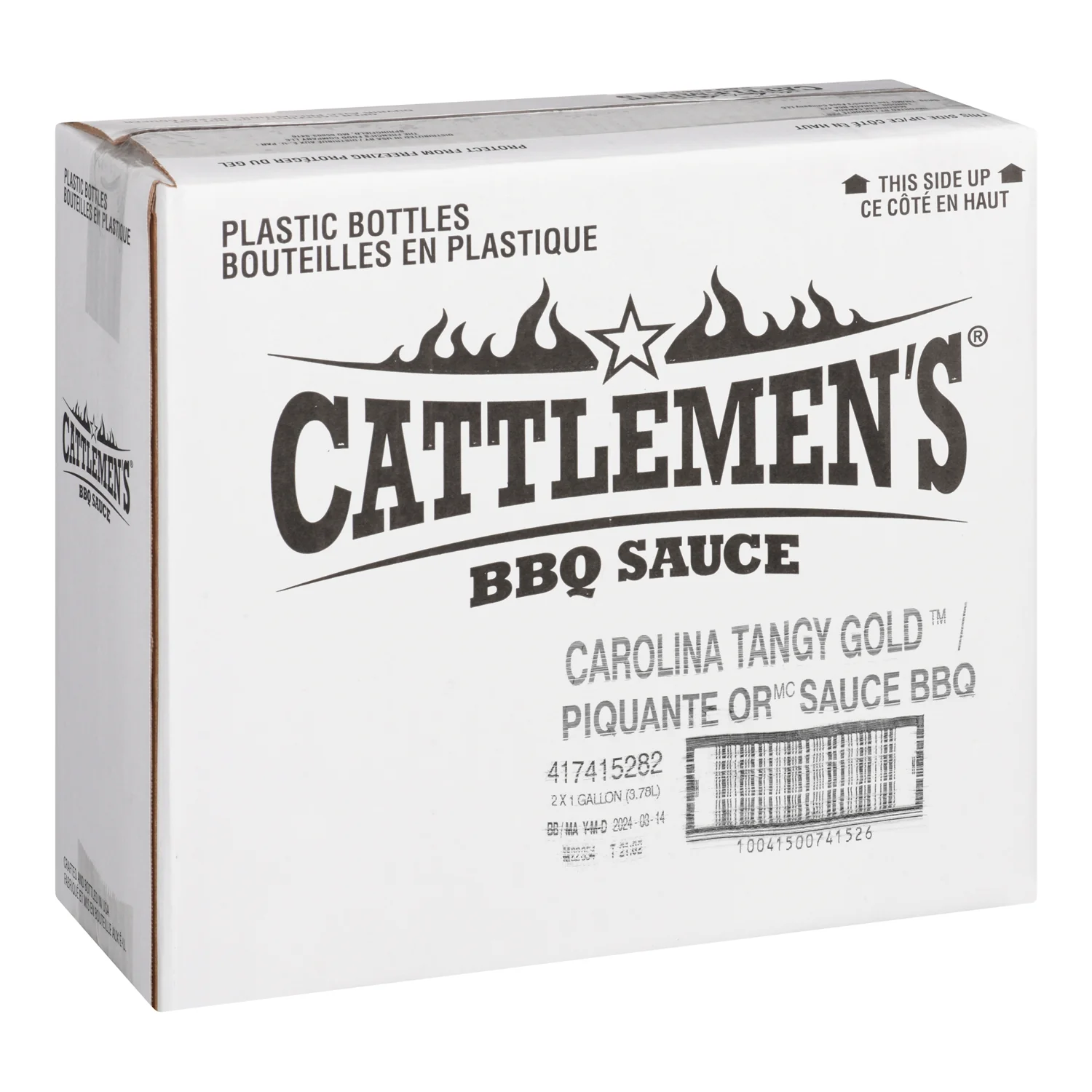 Sauce BBQ Gold Carolina Style Tangy - 2 x 3.78 L - Cattlemen's - Restaurant and Foodservice Ingredients - Canadian Distribution - Ships Free Within Canada on Orders Above CAD $199 - Image 2