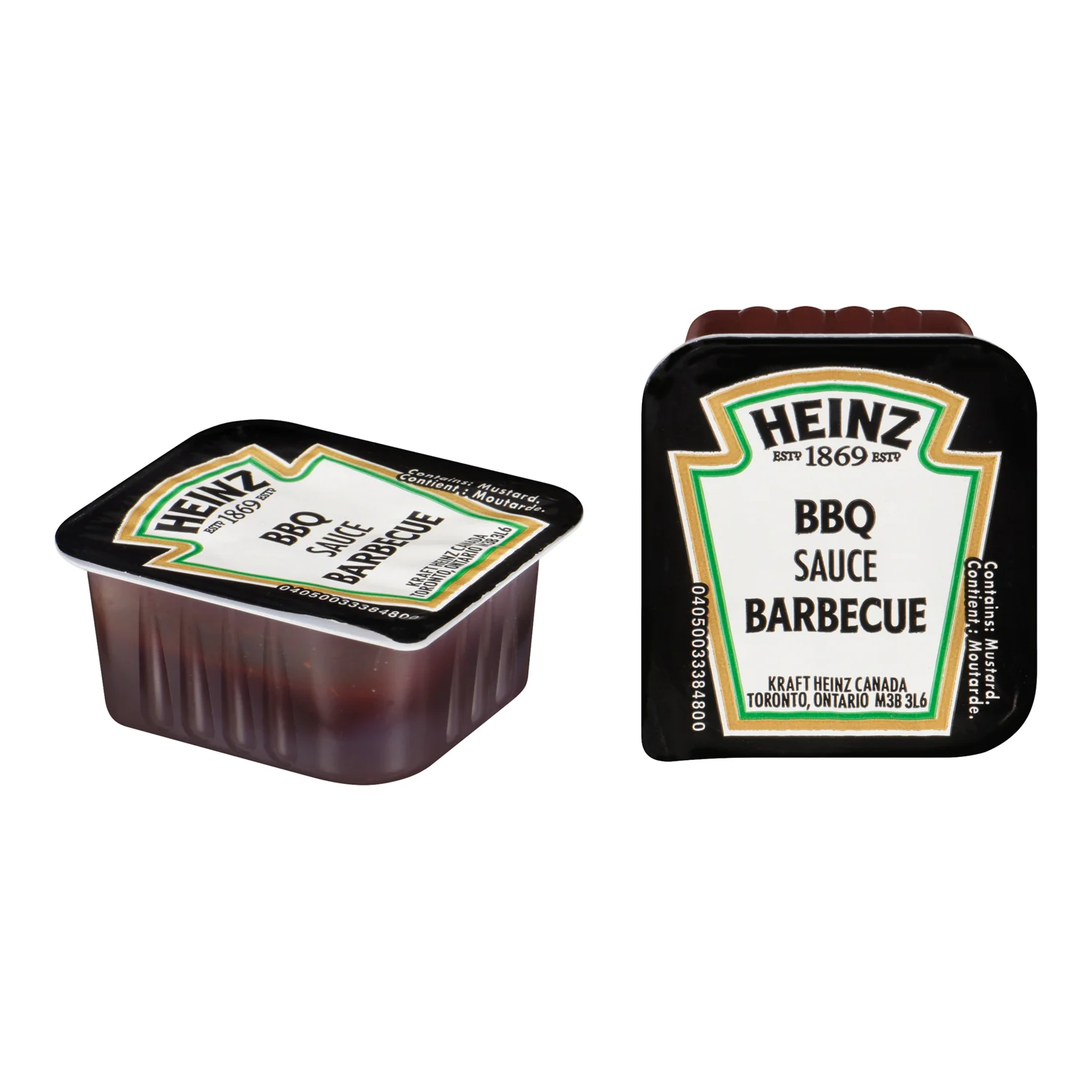 Sauce BBQ Heinz - 120 x 25 mL - Heinz - Restaurant and Foodservice Ingredients - Canadian Distribution - Ships Free Within Canada on Orders Above CAD $199