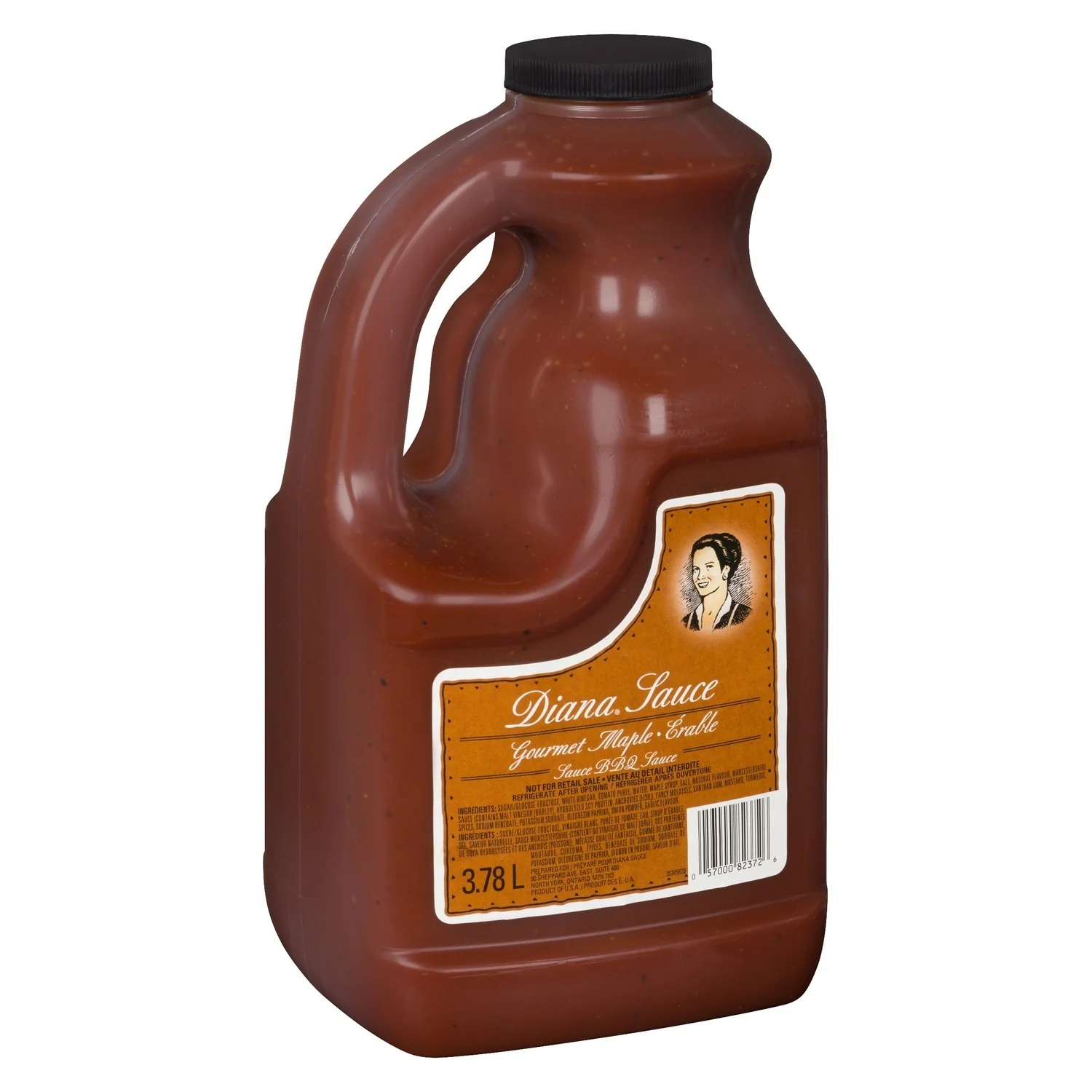Sauce BBQ Maple - 2 x 3.78 L - Diana - Restaurant and Foodservice Ingredients - Canadian Distribution - Ships Free Within Canada on Orders Above CAD $199 - Image 2