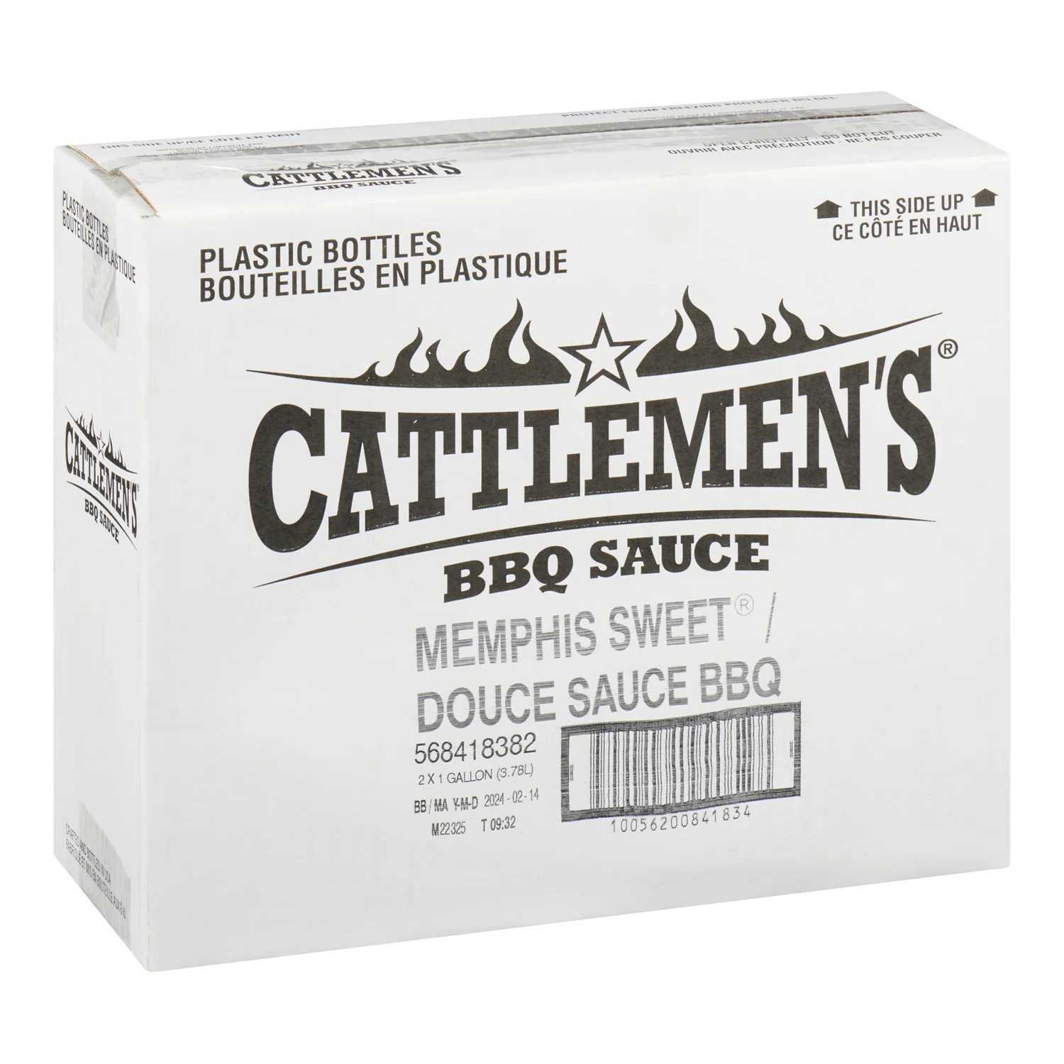 Sauce BBQ Memphis Style Sweet - 2 x 3.78 L - Cattlemen's - Restaurant and Foodservice Ingredients - Canadian Distribution - Ships Free Within Canada on Orders Above CAD $199 - Image 2