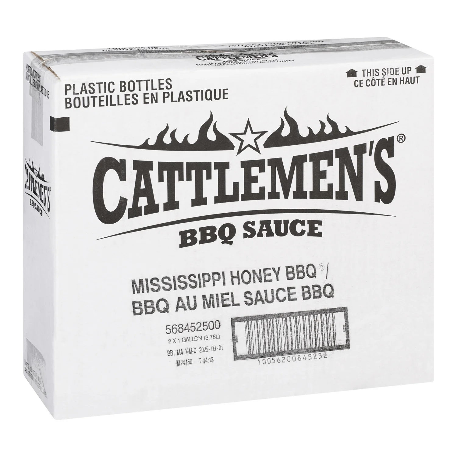 Sauce BBQ Mississippi Style Honey - 2 x 3.78 L - Cattlemen's - Restaurant and Foodservice Ingredients - Canadian Distribution - Ships Free Within Canada on Orders Above CAD $199 - Image 2