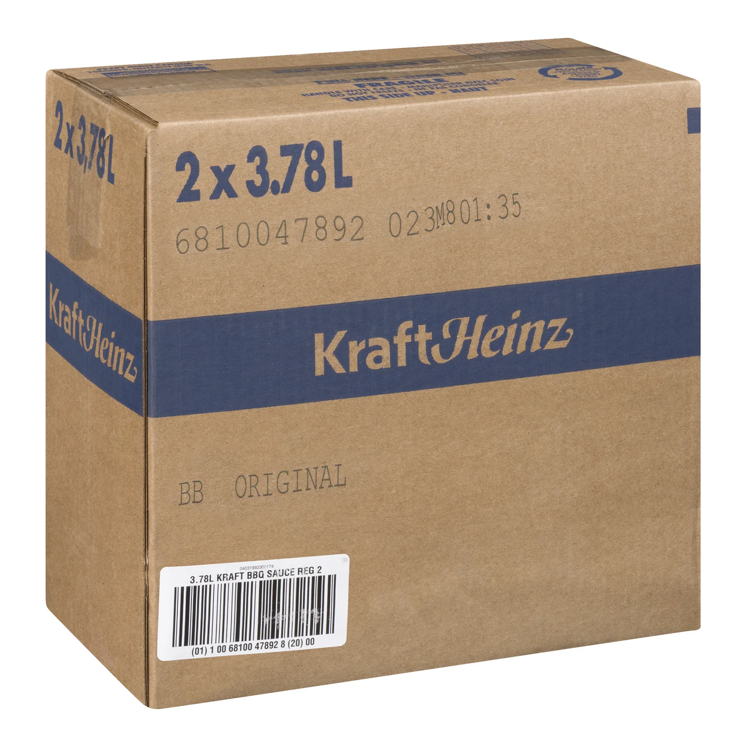Sauce BBQ Original - 2 x 3.78 L - Kraft - Restaurant and Foodservice Ingredients - Canadian Distribution - Ships Free Within Canada on Orders Above CAD $199 - Image 2