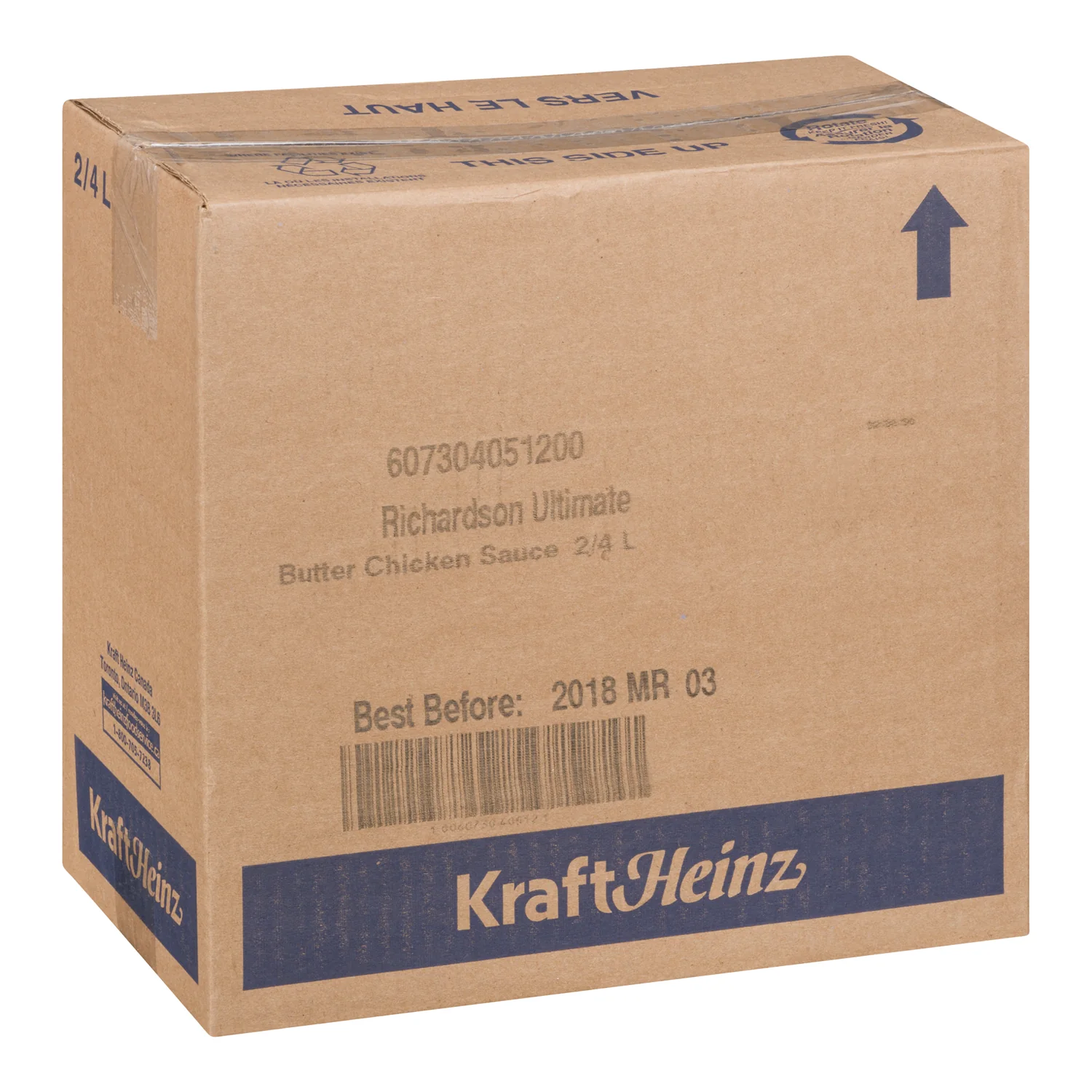 Sauce Butter Chicken - 2 x 4 Lr - Richardson - Restaurant and Foodservice Ingredients - Canadian Distribution - Ships Free Within Canada on Orders Above CAD $199 - Image 2
