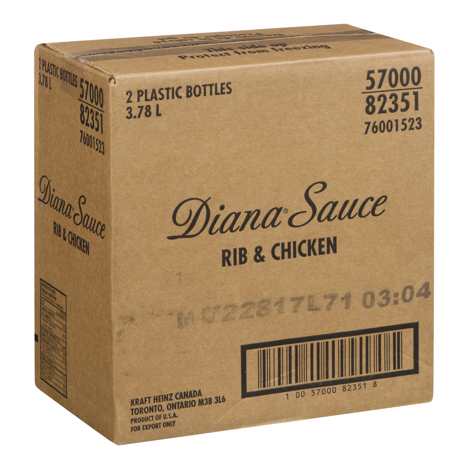 Sauce Chicken 'N Rib - 2 x 3.78 L - Diana - Restaurant and Foodservice Ingredients - Canadian Distribution - Ships Free Within Canada on Orders Above CAD $199 - Image 2