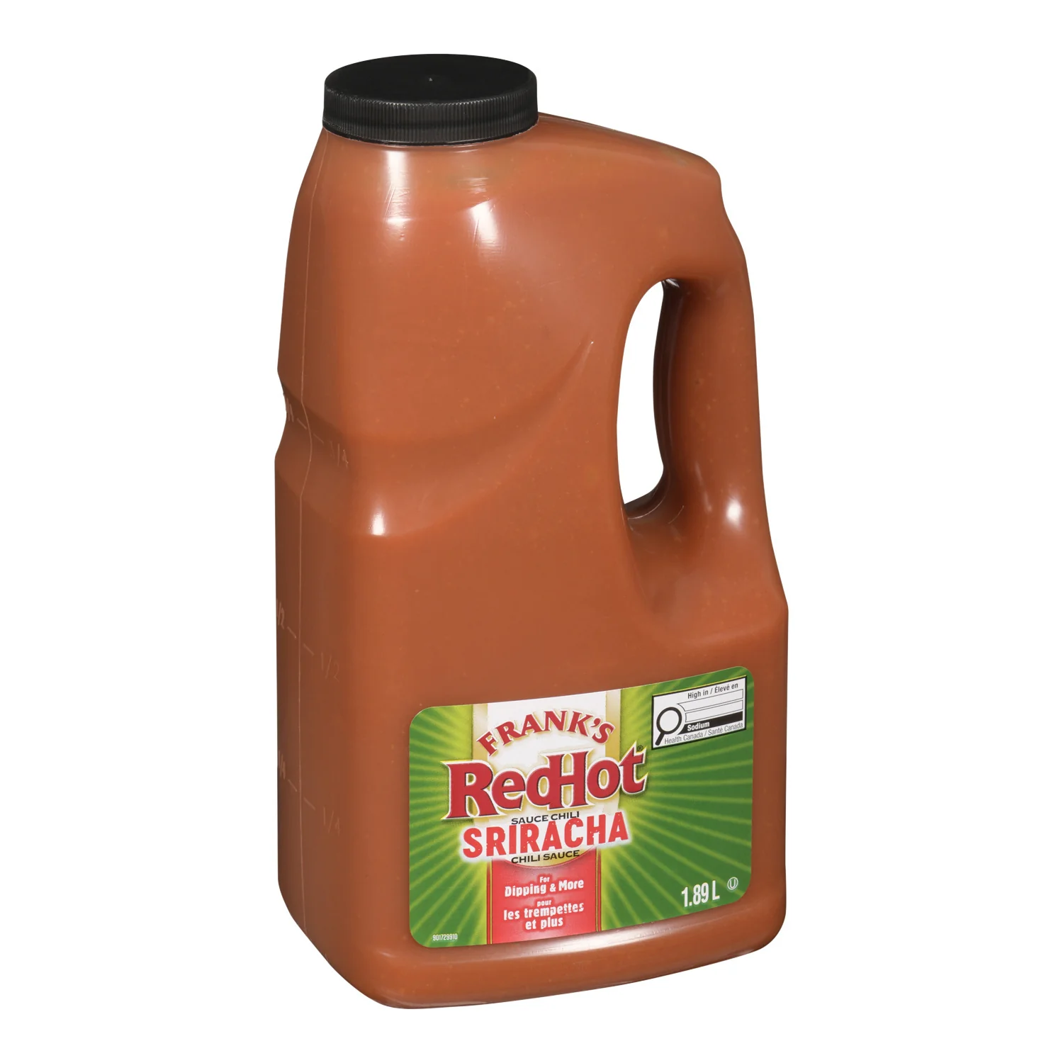 Sauce Chili Sriracha - 4 x 1.89 L - Franks - Restaurant and Foodservice Ingredients - Canadian Distribution - Ships Free Within Canada on Orders Above CAD $199