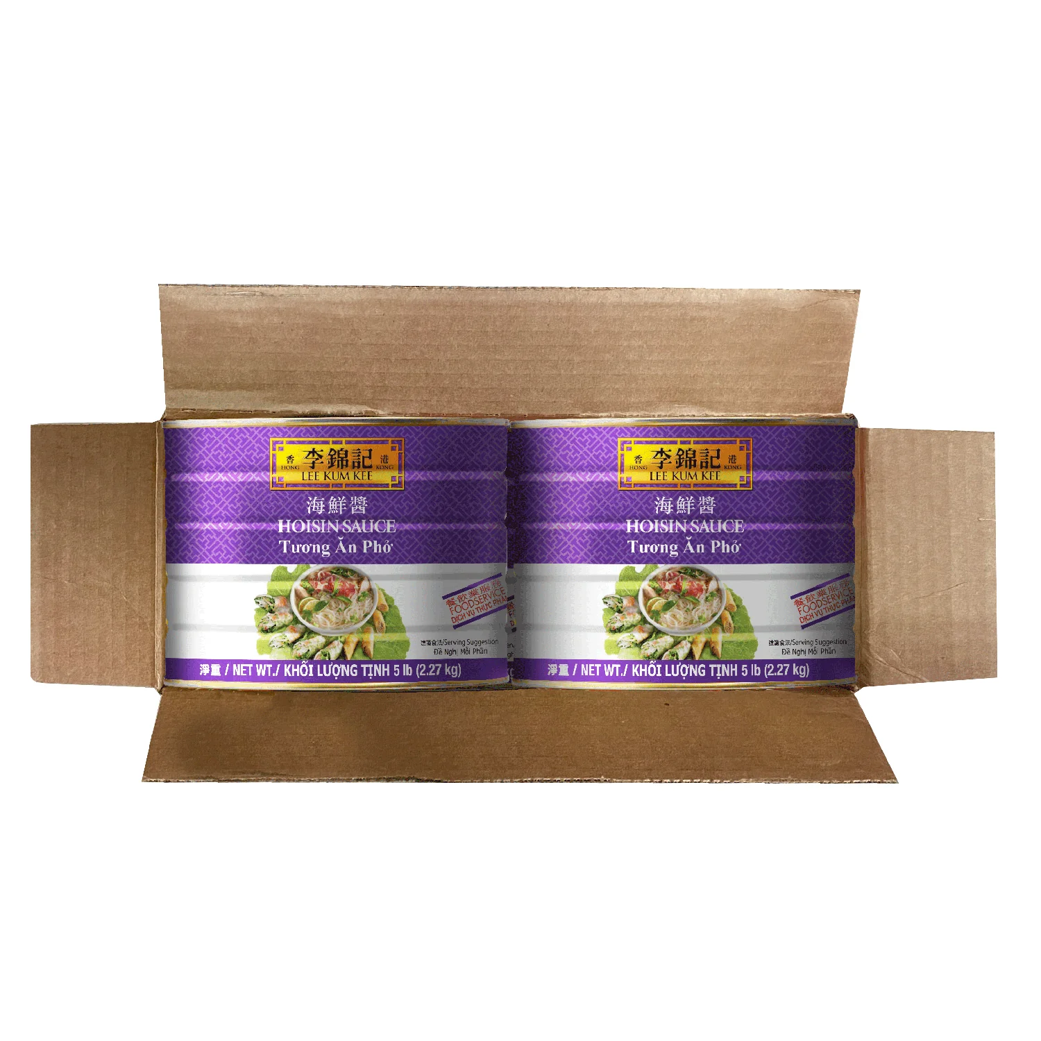 Sauce Hoisin - 6 x 5 lbs (Case = 1 x 5 lbs) - Lee Kum Kee - Restaurant and Foodservice Ingredients - Canadian Distribution - Ships Free Within Canada on Orders Above CAD $199 - Image 2
