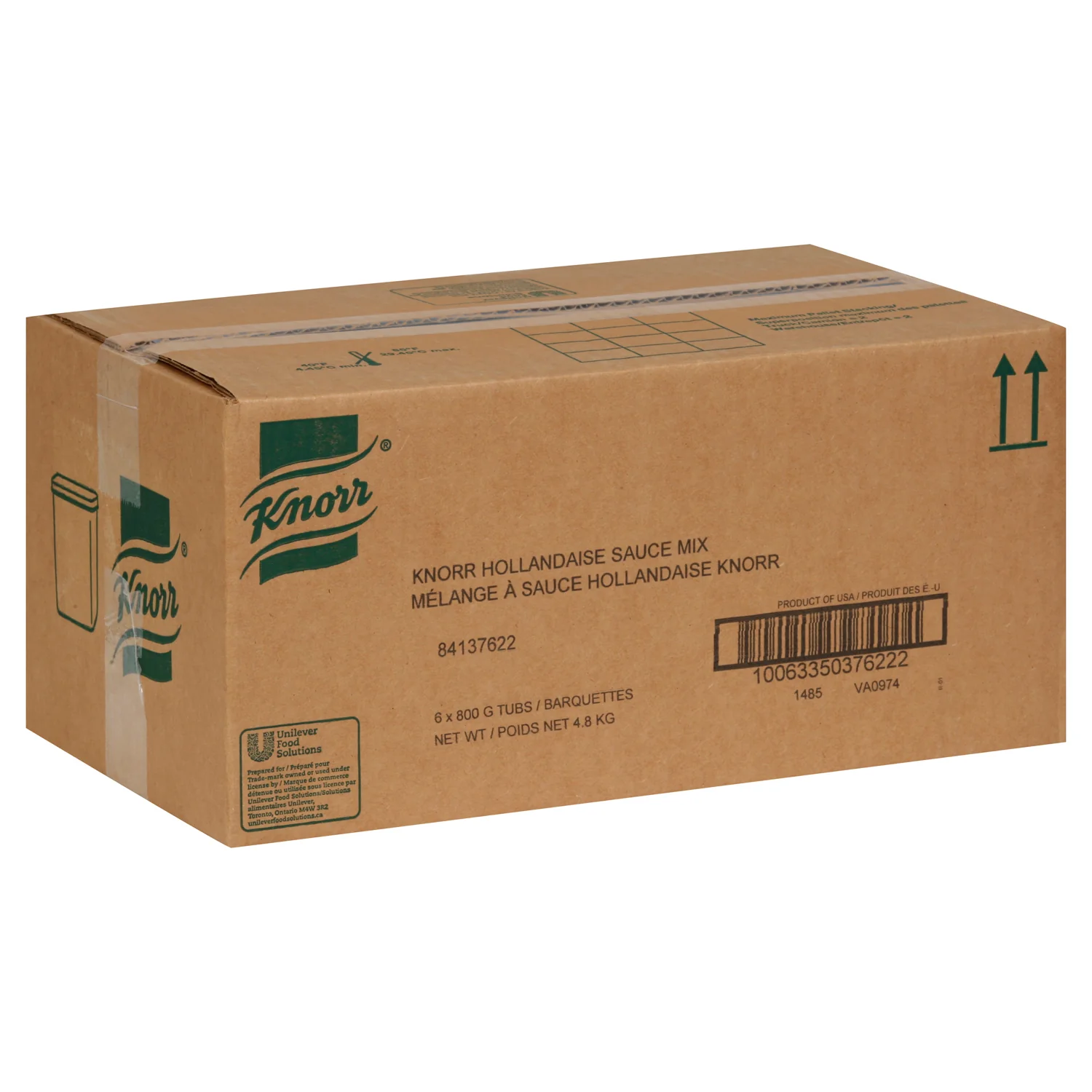 Sauce Hollandaise Mix - 6 x 800 g (Case = 1 x 800 g) - Knorr Swiss - Restaurant and Foodservice Ingredients - Canadian Distribution - Ships Free Within Canada on Orders Above CAD $199 - Image 2