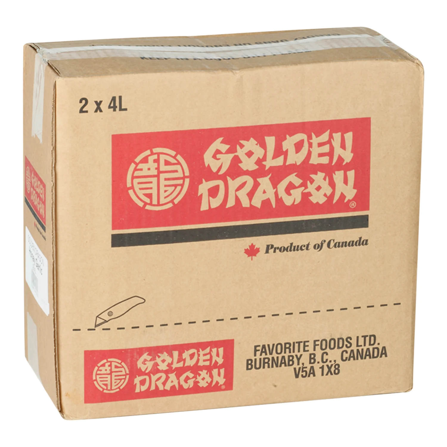 Sauce Honey Garlic - 2 x 4 L - Golden Dragon - Restaurant and Foodservice Ingredients - Canadian Distribution - Ships Free Within Canada on Orders Above CAD $199 - Image 2