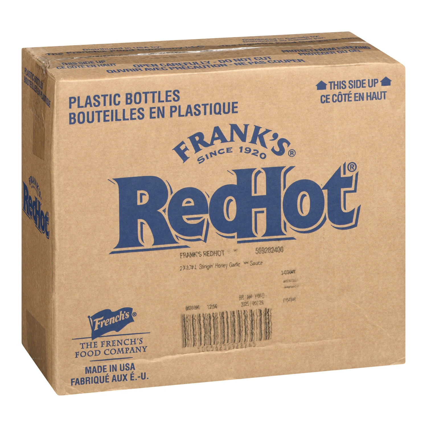 Sauce Honey Garlic Stinging Hot - 2 x 3.78 L - Frank's Redhot - Restaurant and Foodservice Ingredients - Canadian Distribution - Ships Free Within Canada on Orders Above CAD $199 - Image 2