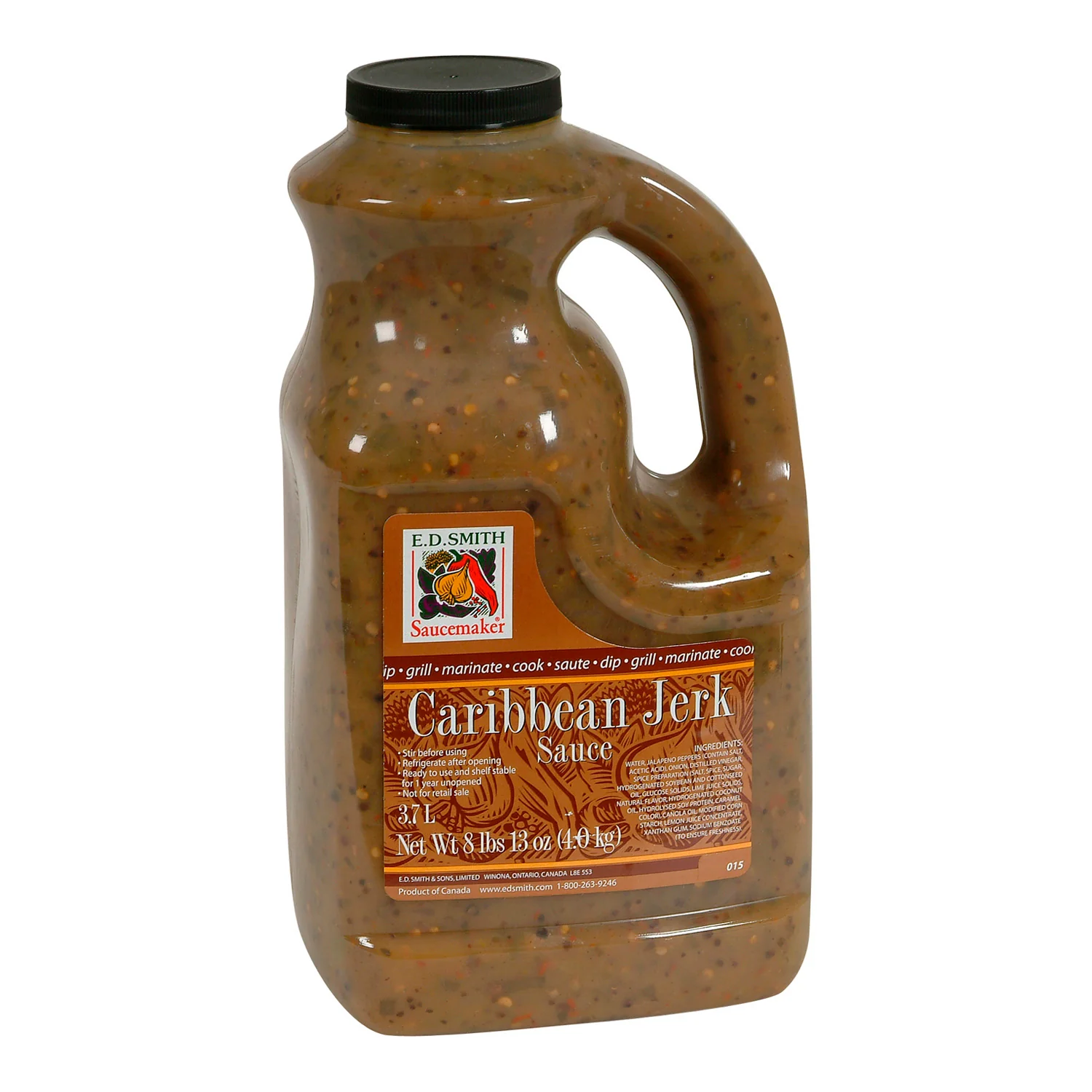 Sauce Jerk Caribbean - 2 x 3.7 L - Saucemaker - Restaurant and Foodservice Ingredients - Canadian Distribution - Ships Free Within Canada on Orders Above CAD $199