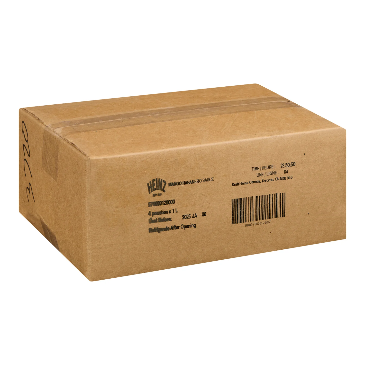 Sauce Mango Habanero - 4 x 1 L - Heinz - Restaurant and Foodservice Ingredients - Canadian Distribution - Ships Free Within Canada on Orders Above CAD $199 - Image 2