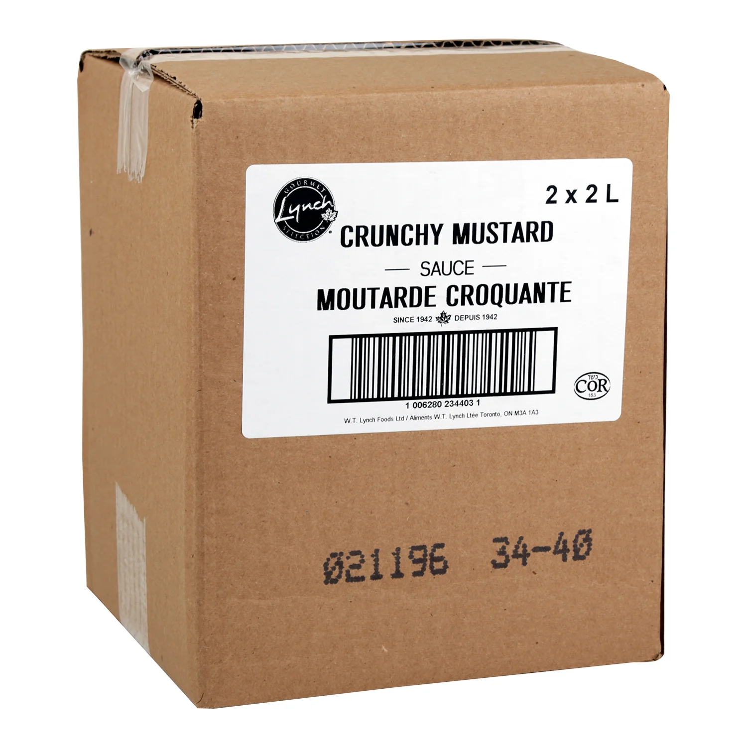 Sauce Mustard Crunchy - 2 x 2 L - Lynch - Baking Mixes and Ingredients - Canadian Distribution - Ships Free Within Canada on Orders Above CAD $199 - Image 3