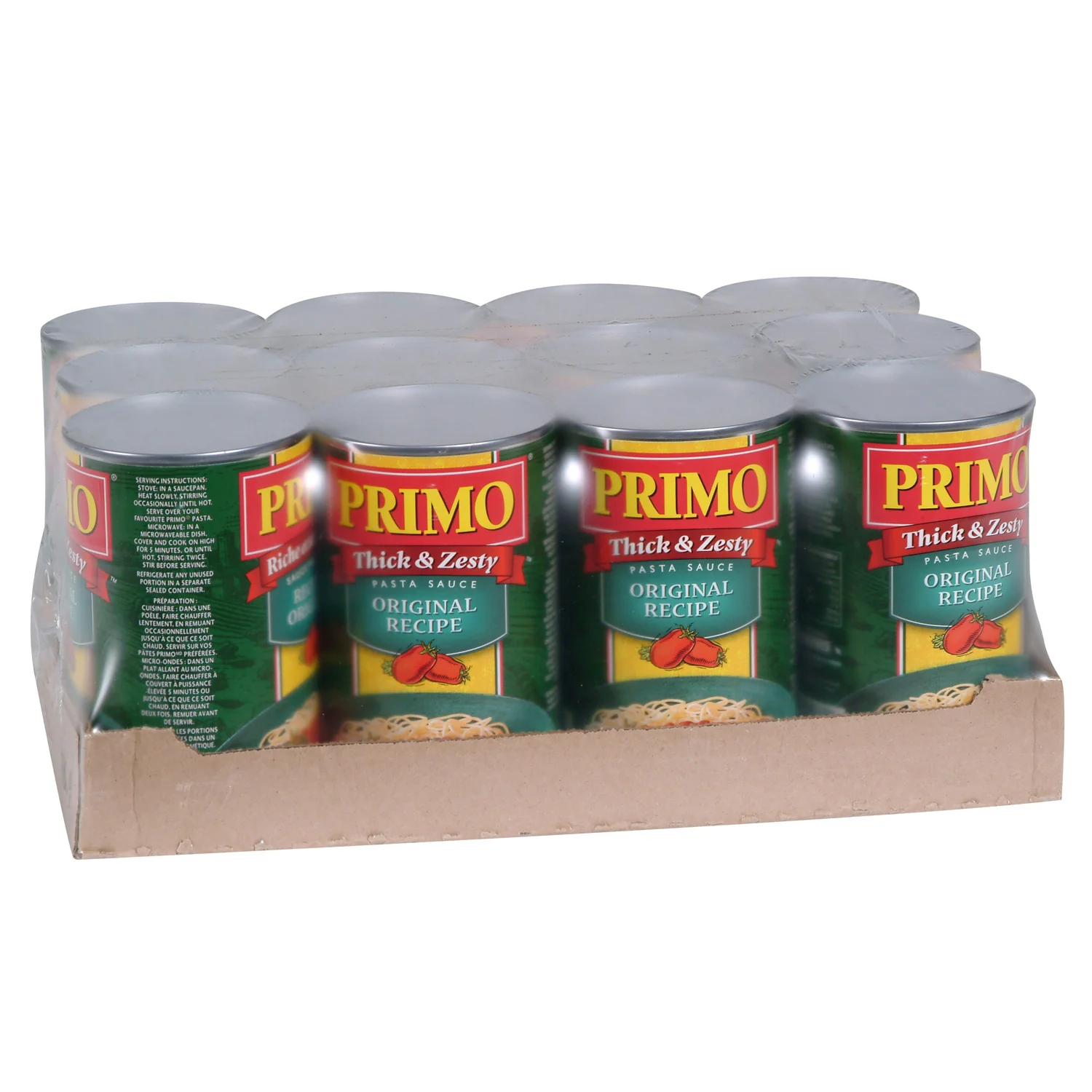 Sauce Pasta Original - 12 x 680 mL - Primo - Restaurant and Foodservice Ingredients - Canadian Distribution - Ships Free Within Canada on Orders Above CAD $199 - Image 2