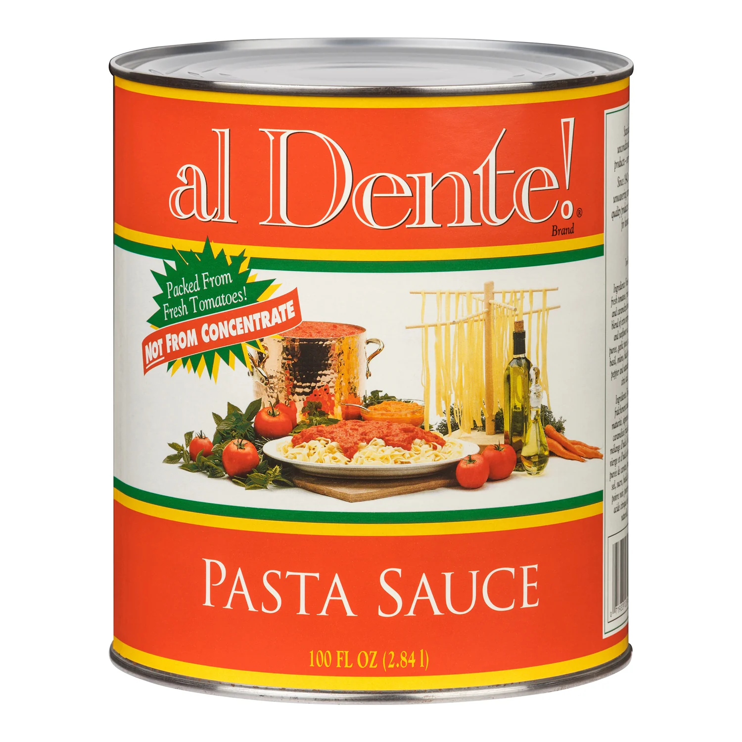 Sauce Pasta Ultra Premium - 6 x 100 oz - Al Dente - Restaurant and Foodservice Ingredients - Canadian Distribution - Ships Free Within Canada on Orders Above CAD $199 - Image 2
