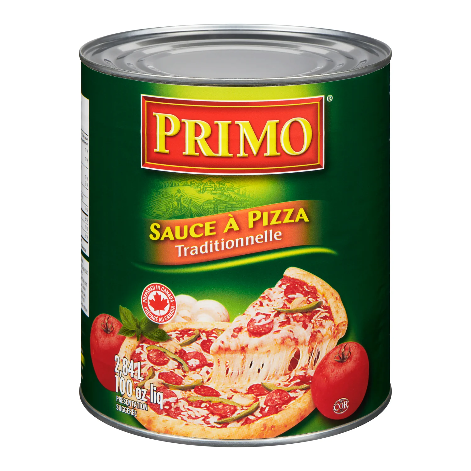 Sauce Pizza - 6 x 2.84 L - Primo - Restaurant and Foodservice Ingredients - Canadian Distribution - Ships Free Within Canada on Orders Above CAD $199 - Image 3