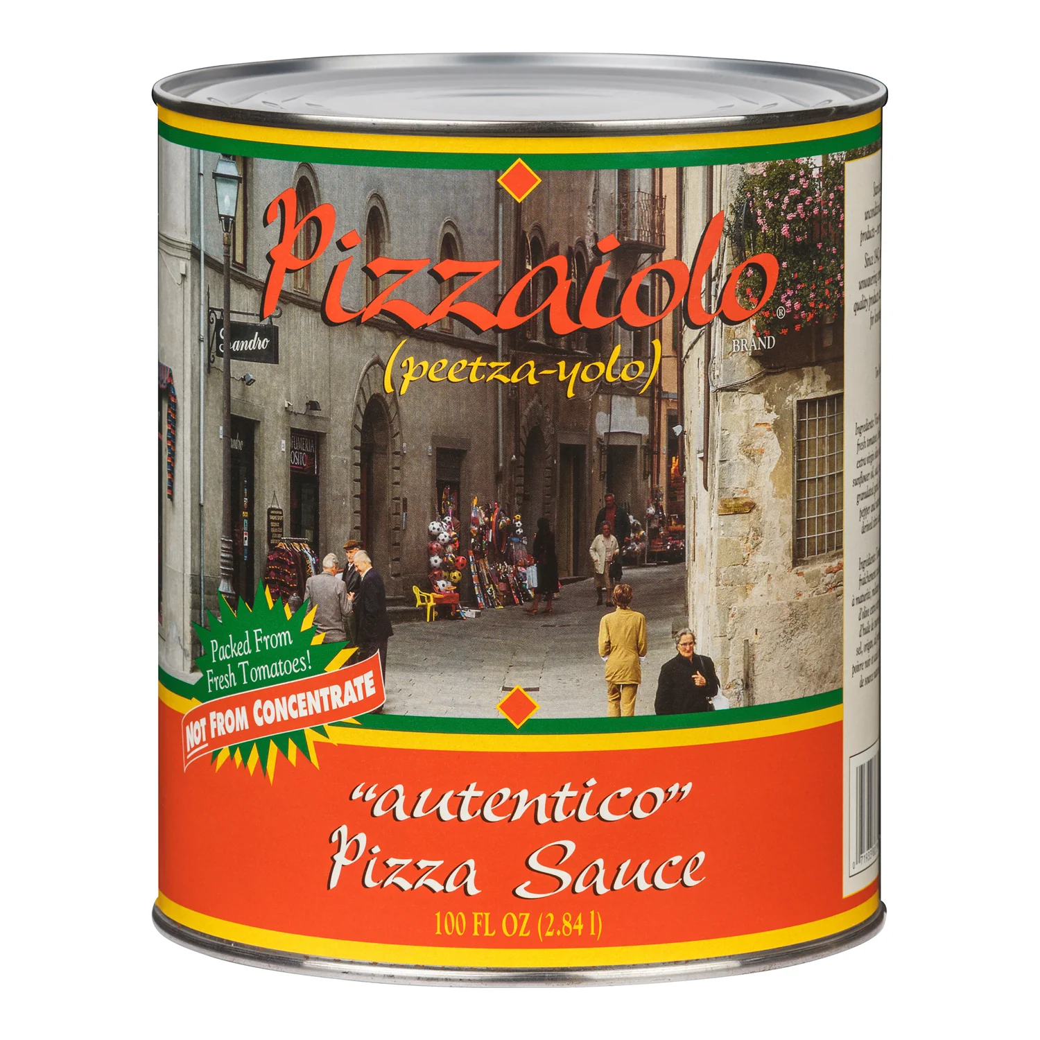 Sauce Pizza Autentico Pizzaiol - 6 x 100 oz - Pizzaiolo - Restaurant and Foodservice Ingredients - Canadian Distribution - Ships Free Within Canada on Orders Above CAD $199