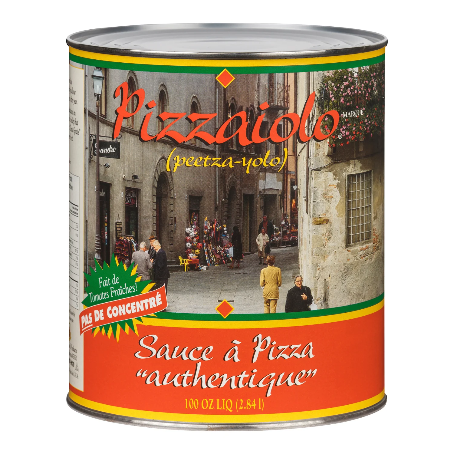 Sauce Pizza Autentico Pizzaiol - 6 x 100 oz - Pizzaiolo - Restaurant and Foodservice Ingredients - Canadian Distribution - Ships Free Within Canada on Orders Above CAD $199 - Image 2