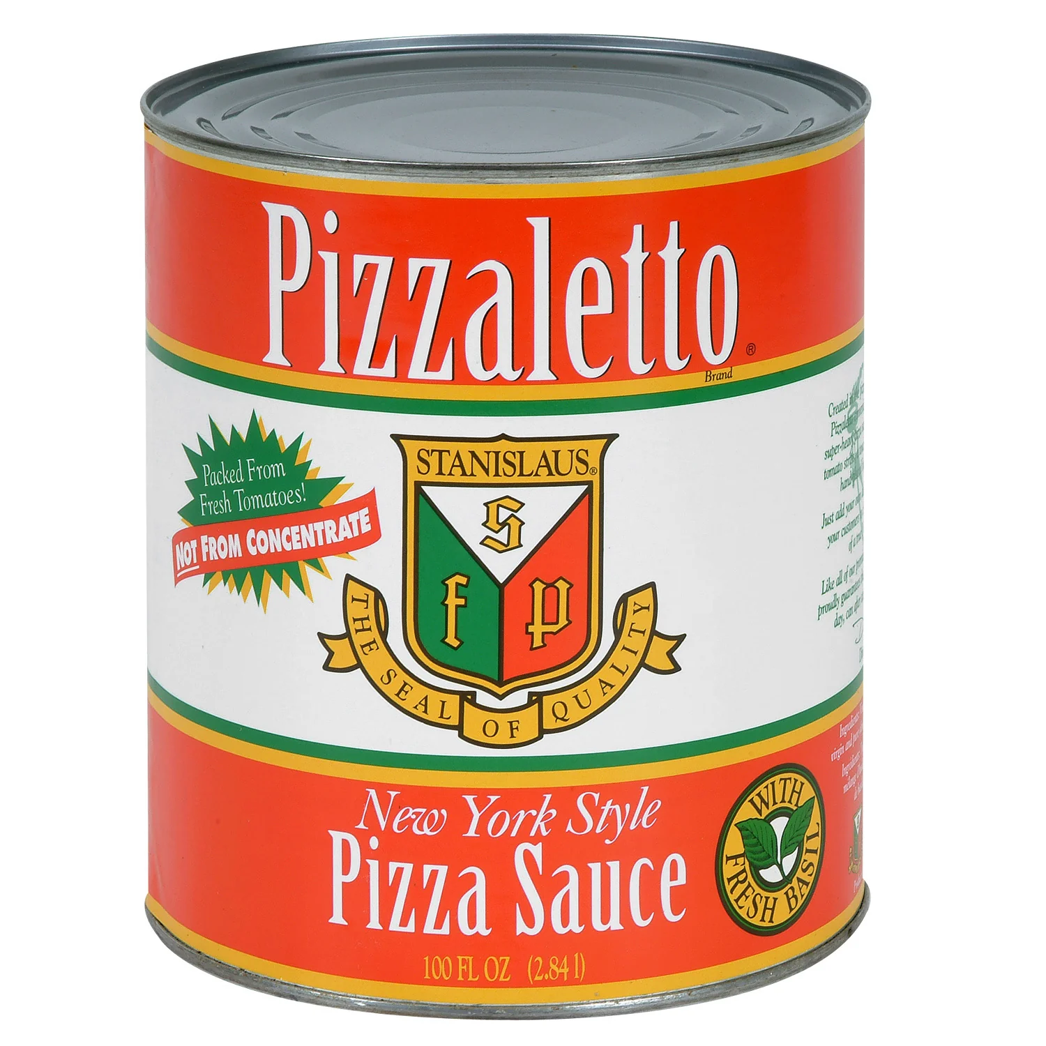 Sauce Pizza Pizzaletto New York Style - 6 count - Stanislaus Food - Restaurant and Foodservice Ingredients - Canadian Distribution - Ships Free Within Canada on Orders Above CAD $199