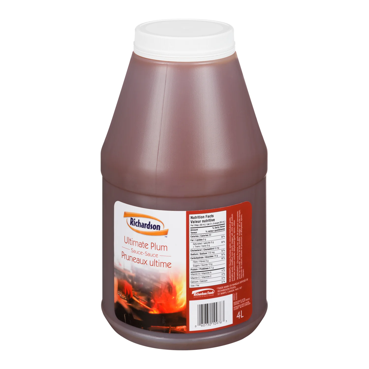 Sauce Plum Ultimate - 2 x 4 L - Richardson - Restaurant and Foodservice Ingredients - Canadian Distribution - Ships Free Within Canada on Orders Above CAD $199